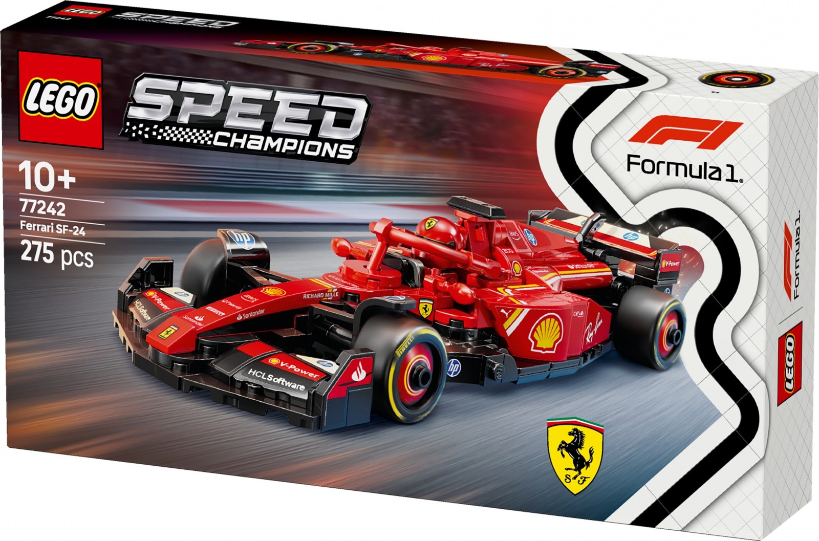 Gradbeni bloki Speed Champions 77242, Ferrari SF-24 F1 bolid 3