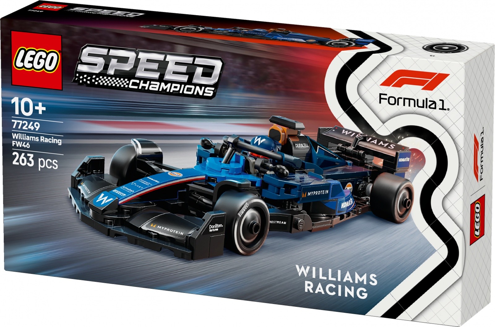 Gradbeni bloki Speed Champions 77249, Williams Racing FW46 F1 bolid 4