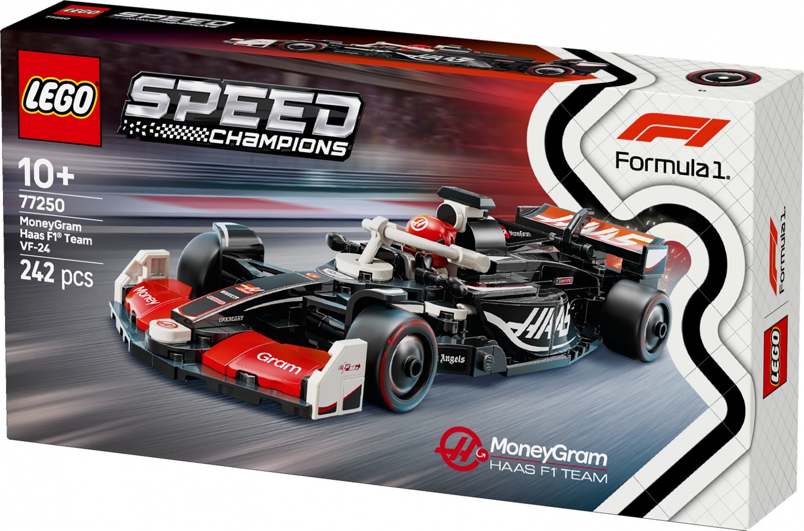 Gradbeni bloki Speed Champions 77250, MoneyGram Haas VF-24 F1 bolid 3