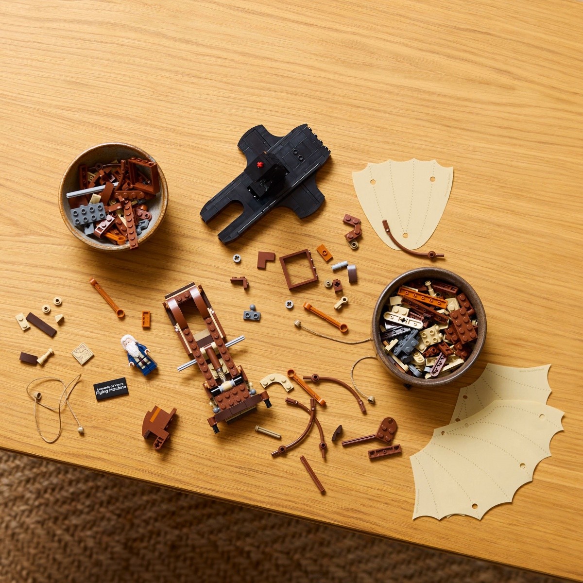 LEGO Icons 10363 Leonardov leteči stroj 5