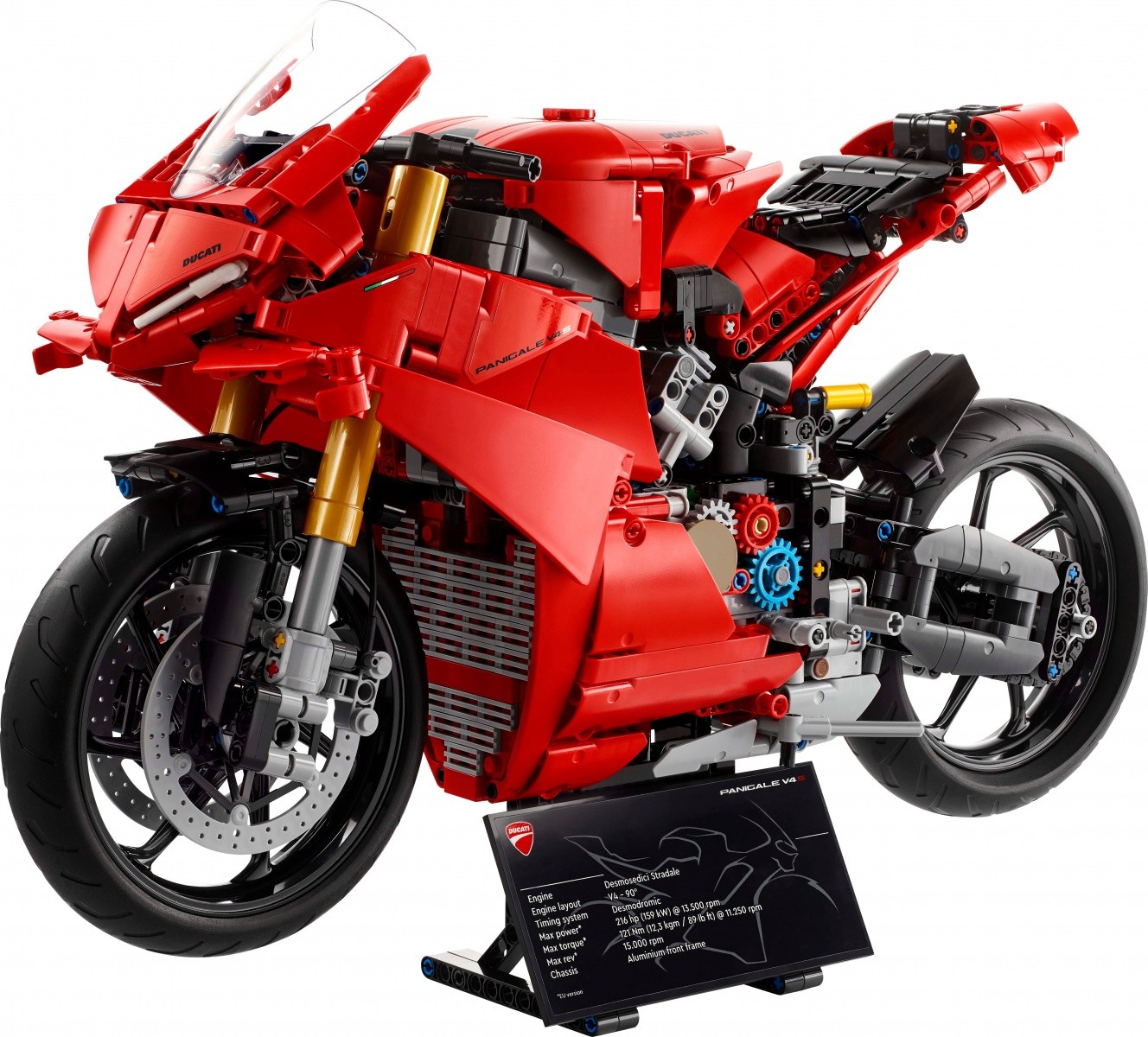 Kocke Technic 42202 Motocikel Ducati Panigale V4 S 5