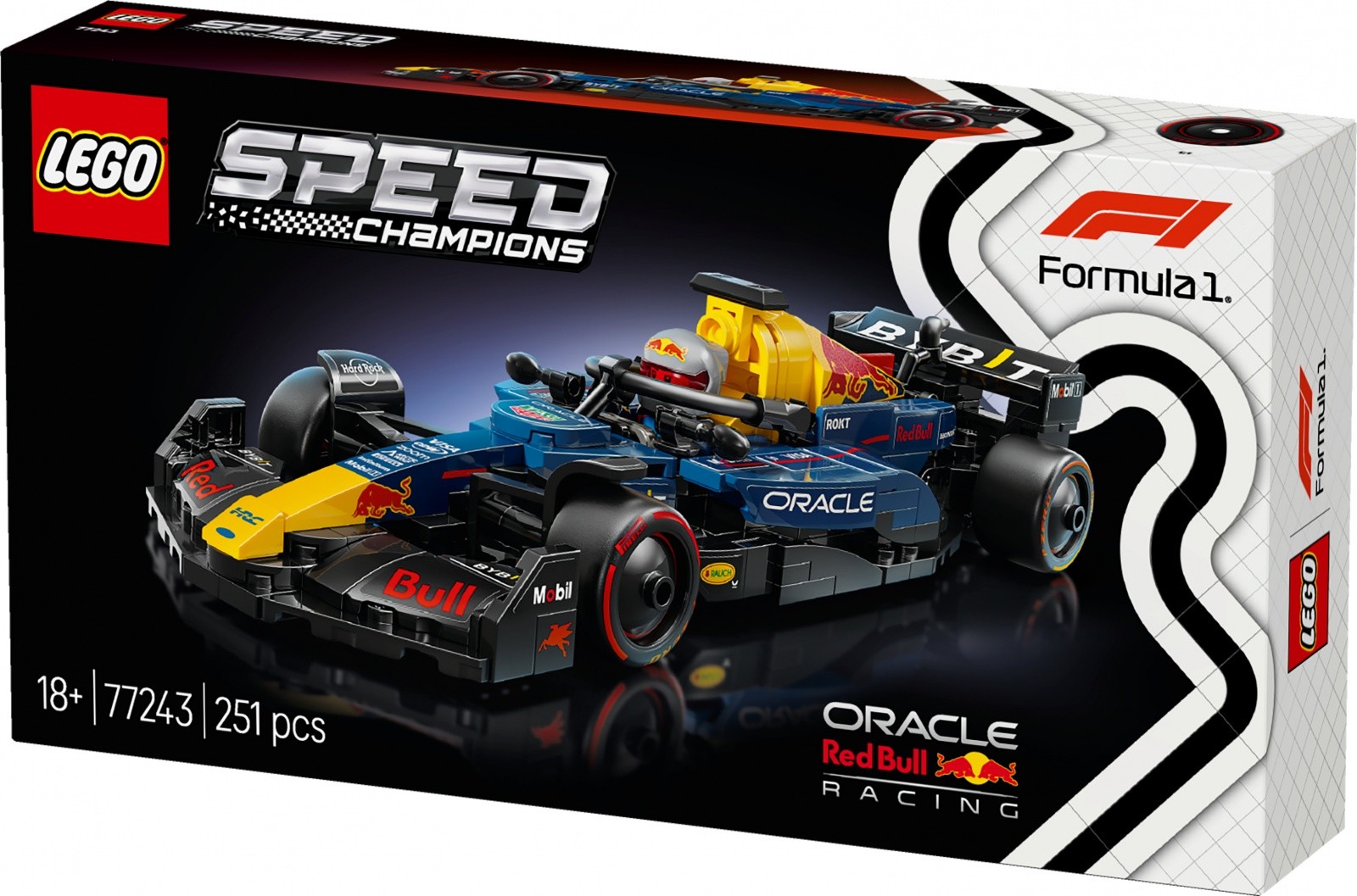 Kocke Speed Champions 77243 Dirkalnik F1 Oracle Red Bull Racing RB20 3