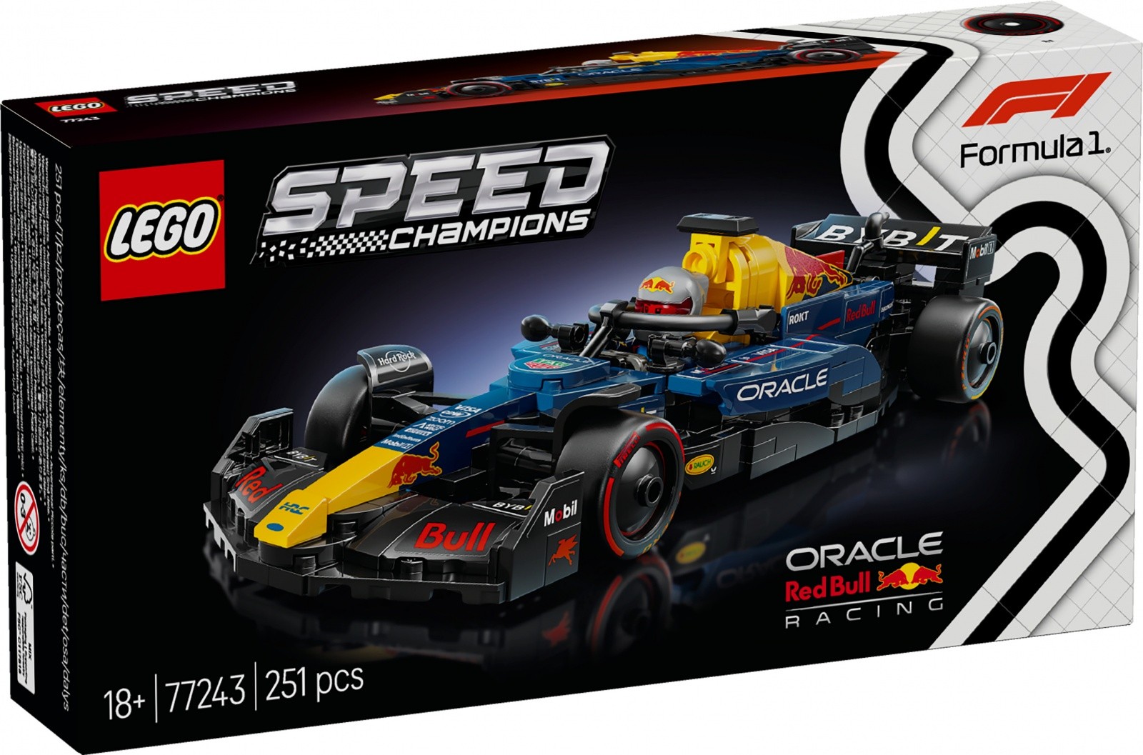 Kocke Speed Champions 77243 Dirkalnik F1 Oracle Red Bull Racing RB20