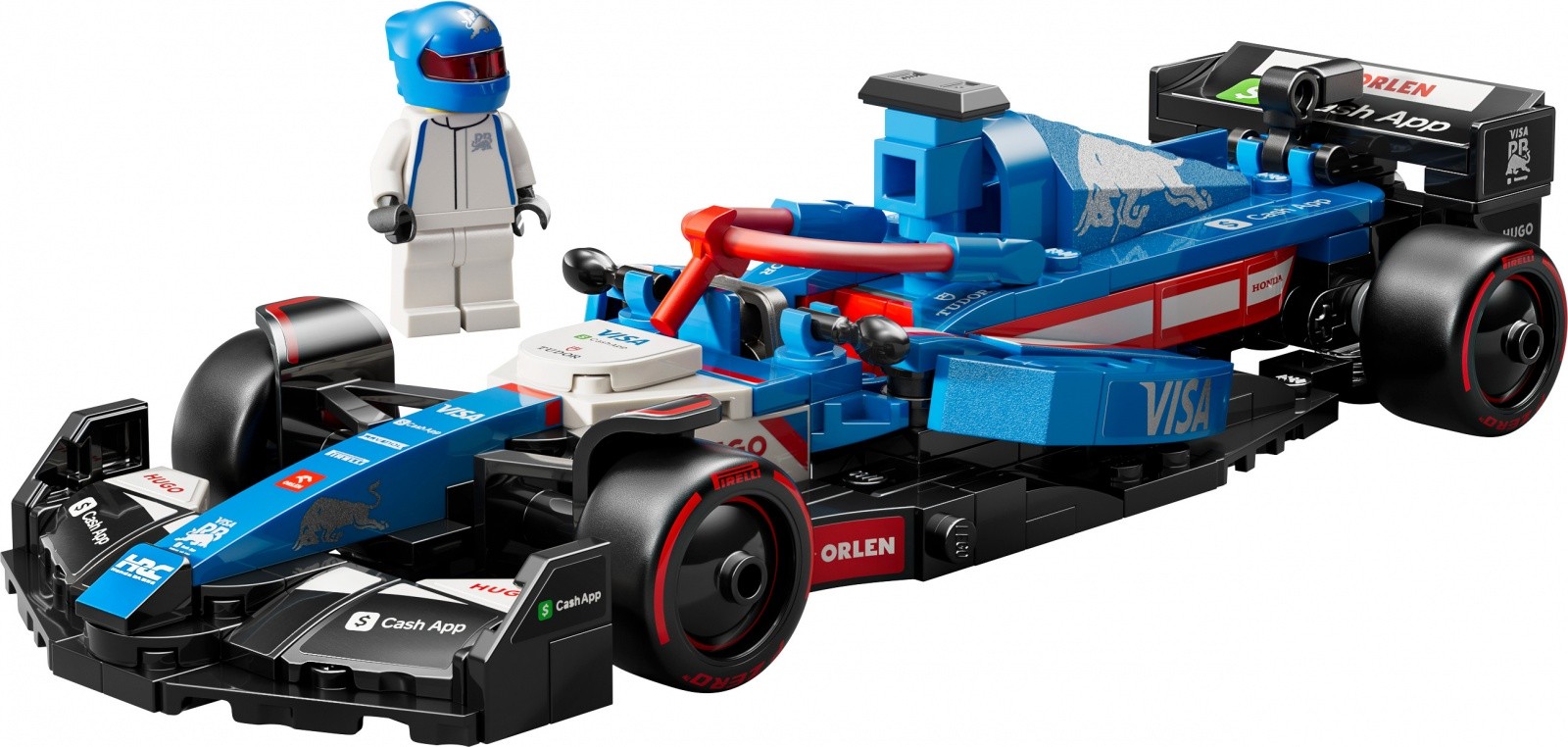 Kocke Speed Champions 77246 Dirkalnik F1 Visa Cash App RB VCARB 01 5