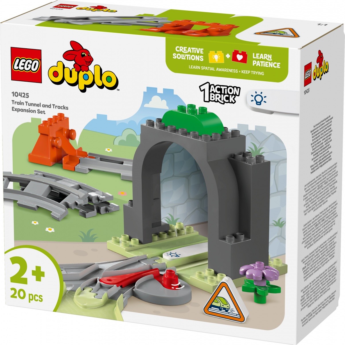 DUPLO LEGO 10425 Tunel in tiri - razširitveni set za vlake 2