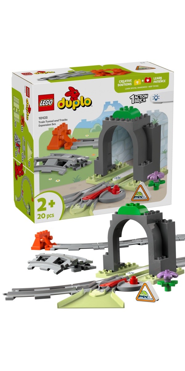 DUPLO LEGO 10425 Tunel in tiri - razširitveni set za vlake 4