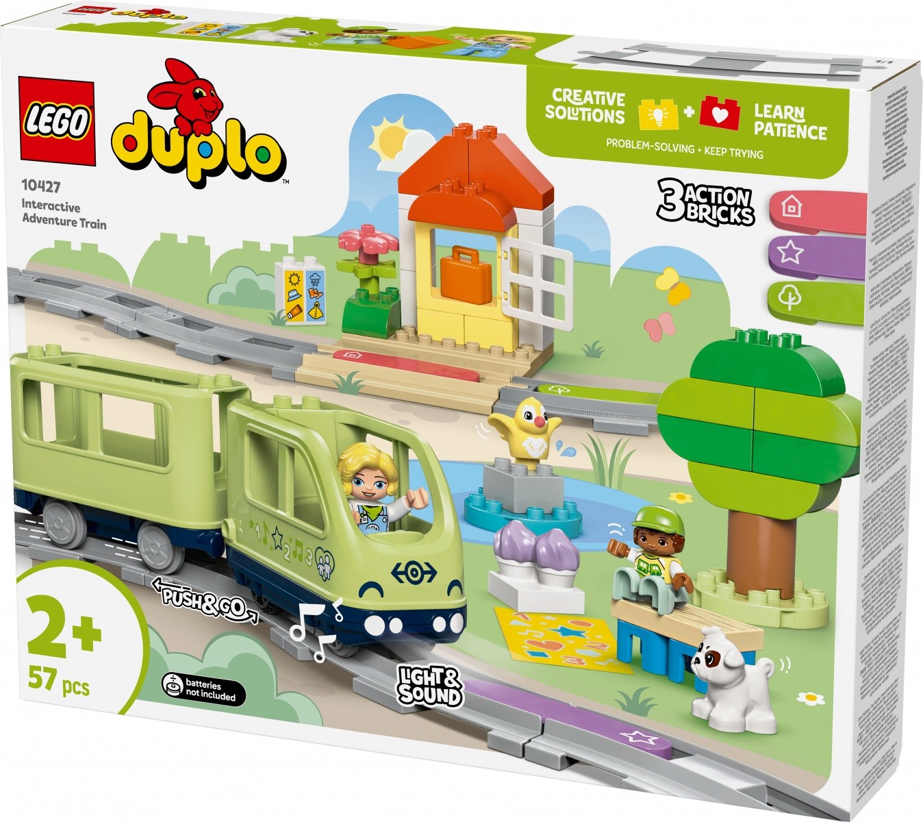 LEGO DUPLO 10427 Interaktivni vlak, kocke za malčke 2