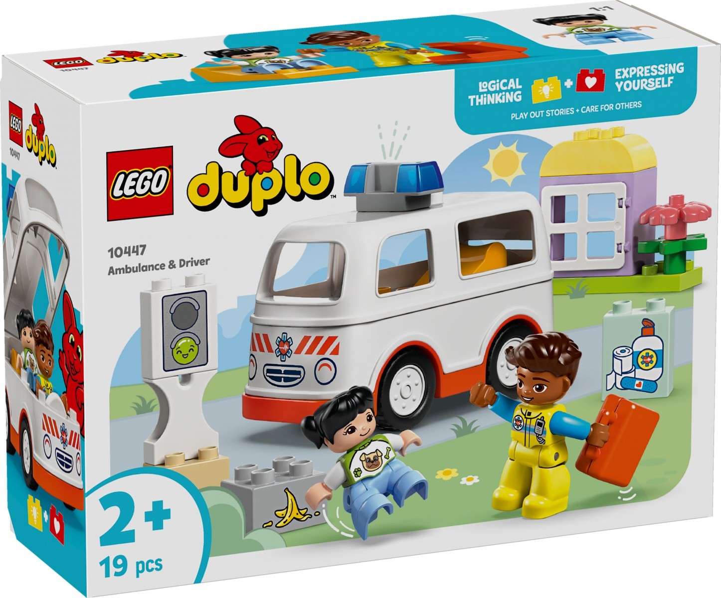 LEGO DUPLO 10447 Reševalna reševalna ekipa, kocke za malčke