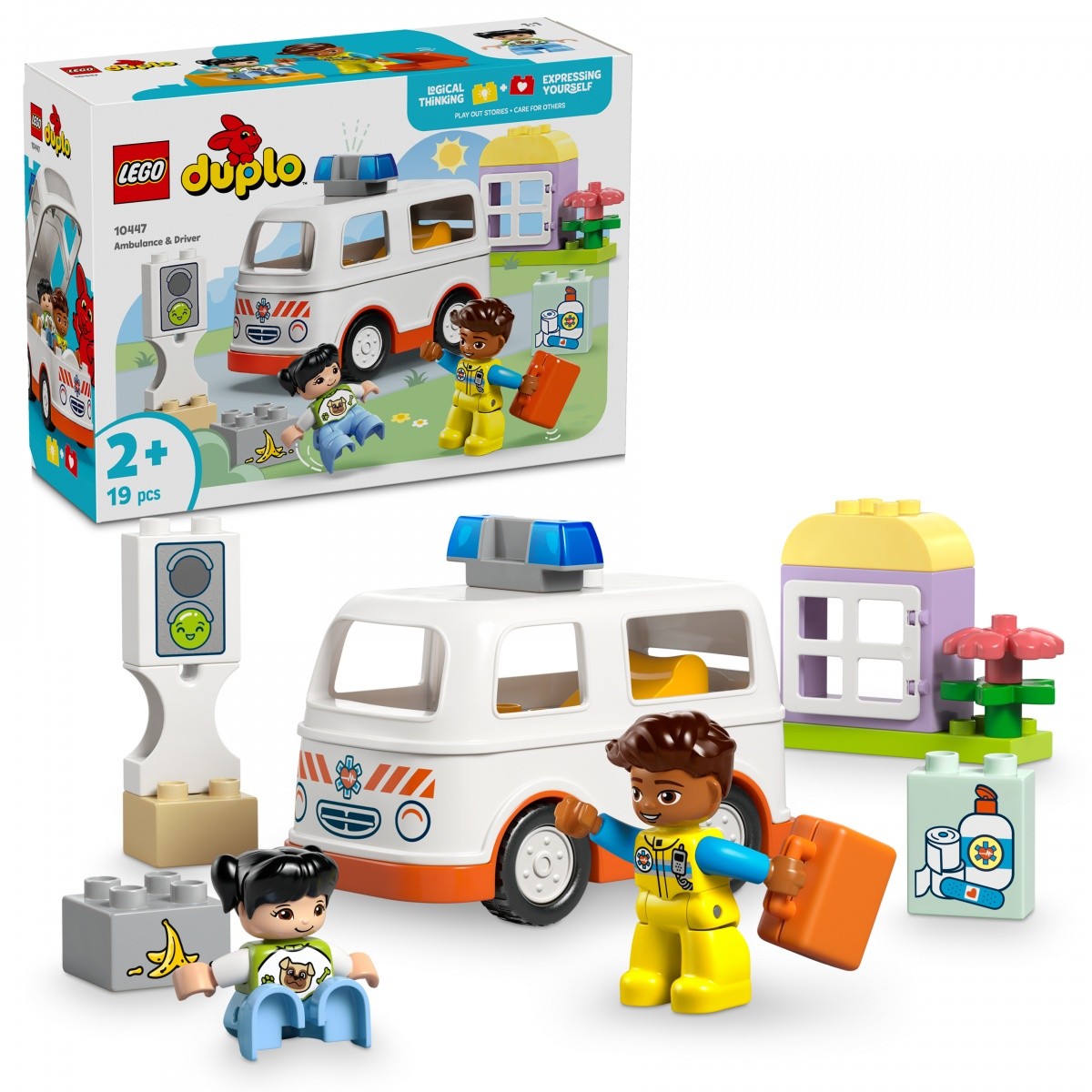 LEGO DUPLO 10447 Reševalna reševalna ekipa, kocke za malčke 5