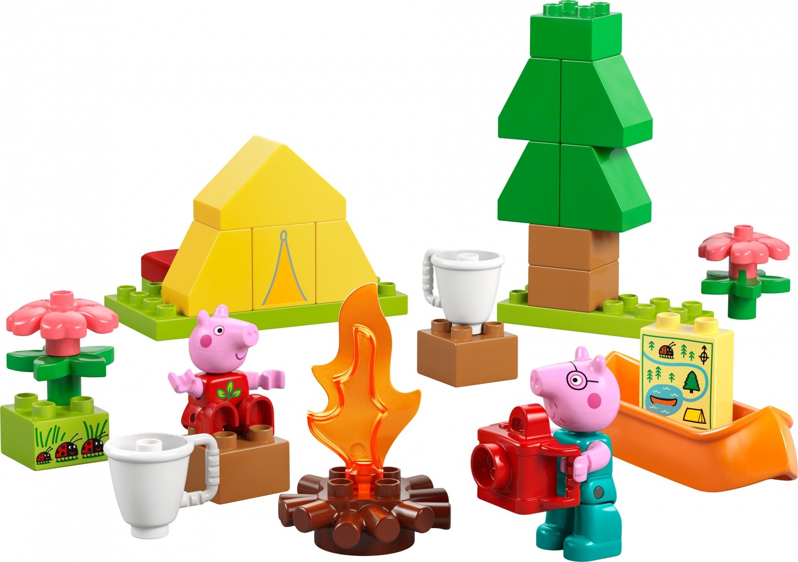 Kocke DUPLO Peppa Pig 10452 Izlet na kampiranje 2