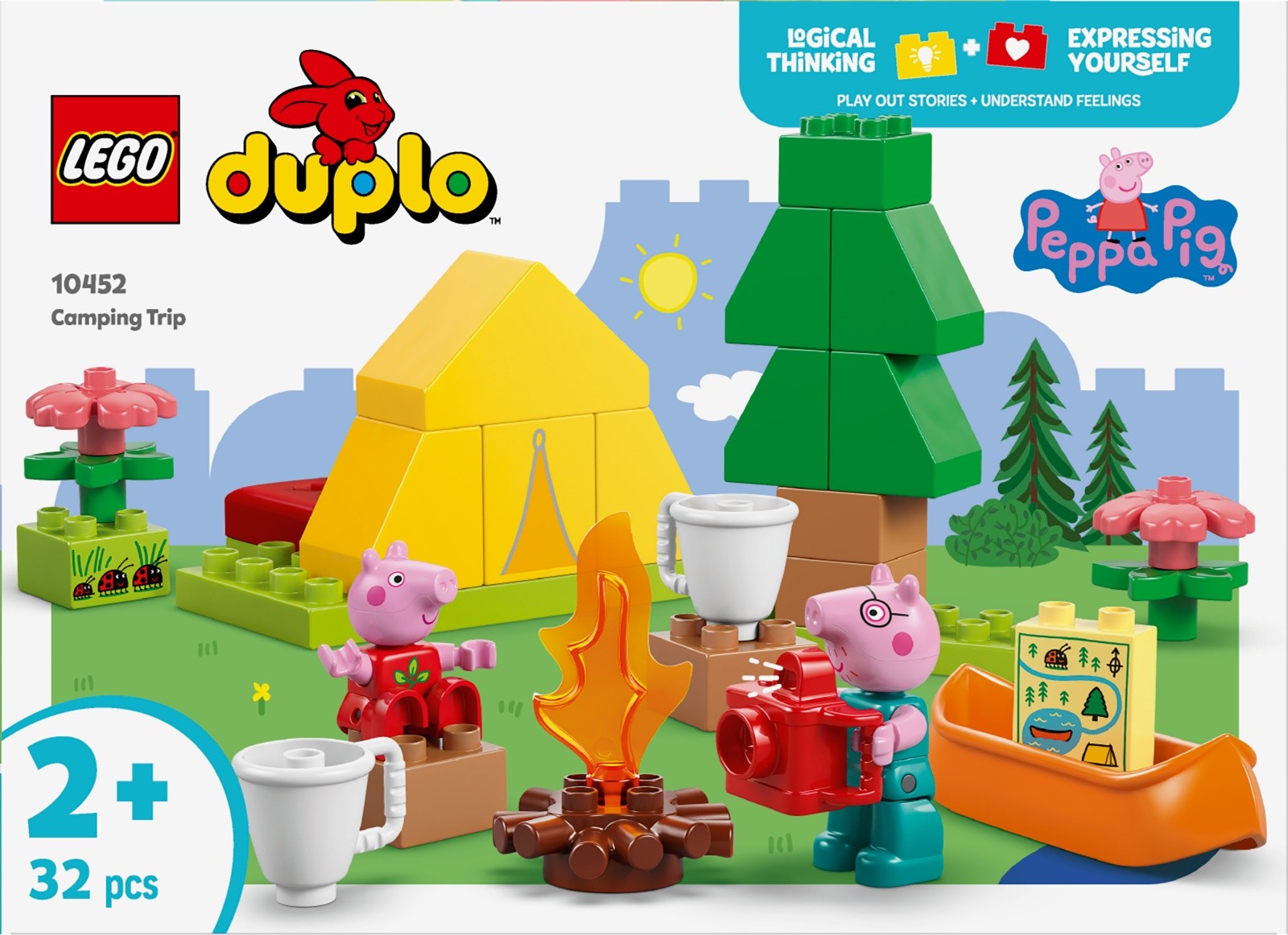 Kocke DUPLO Peppa Pig 10452 Izlet na kampiranje 3