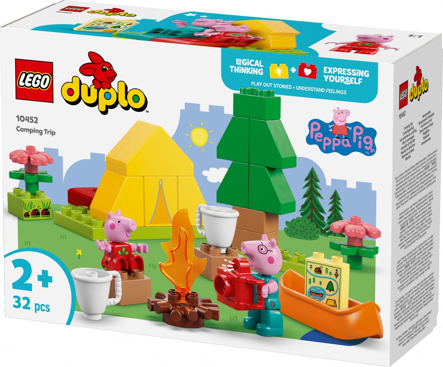 Kocke DUPLO Peppa Pig 10452 Izlet na kampiranje 4