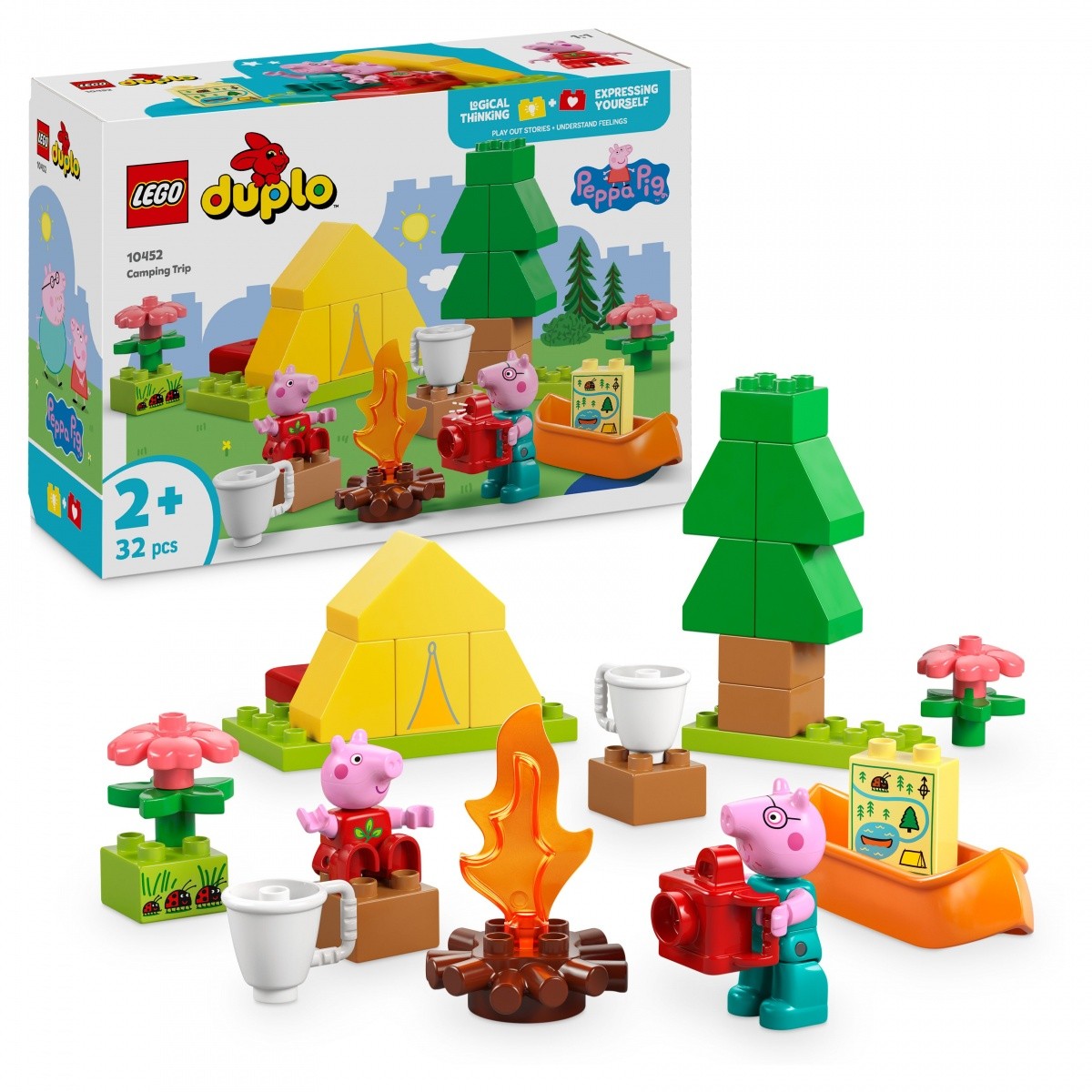Kocke DUPLO Peppa Pig 10452 Izlet na kampiranje 8