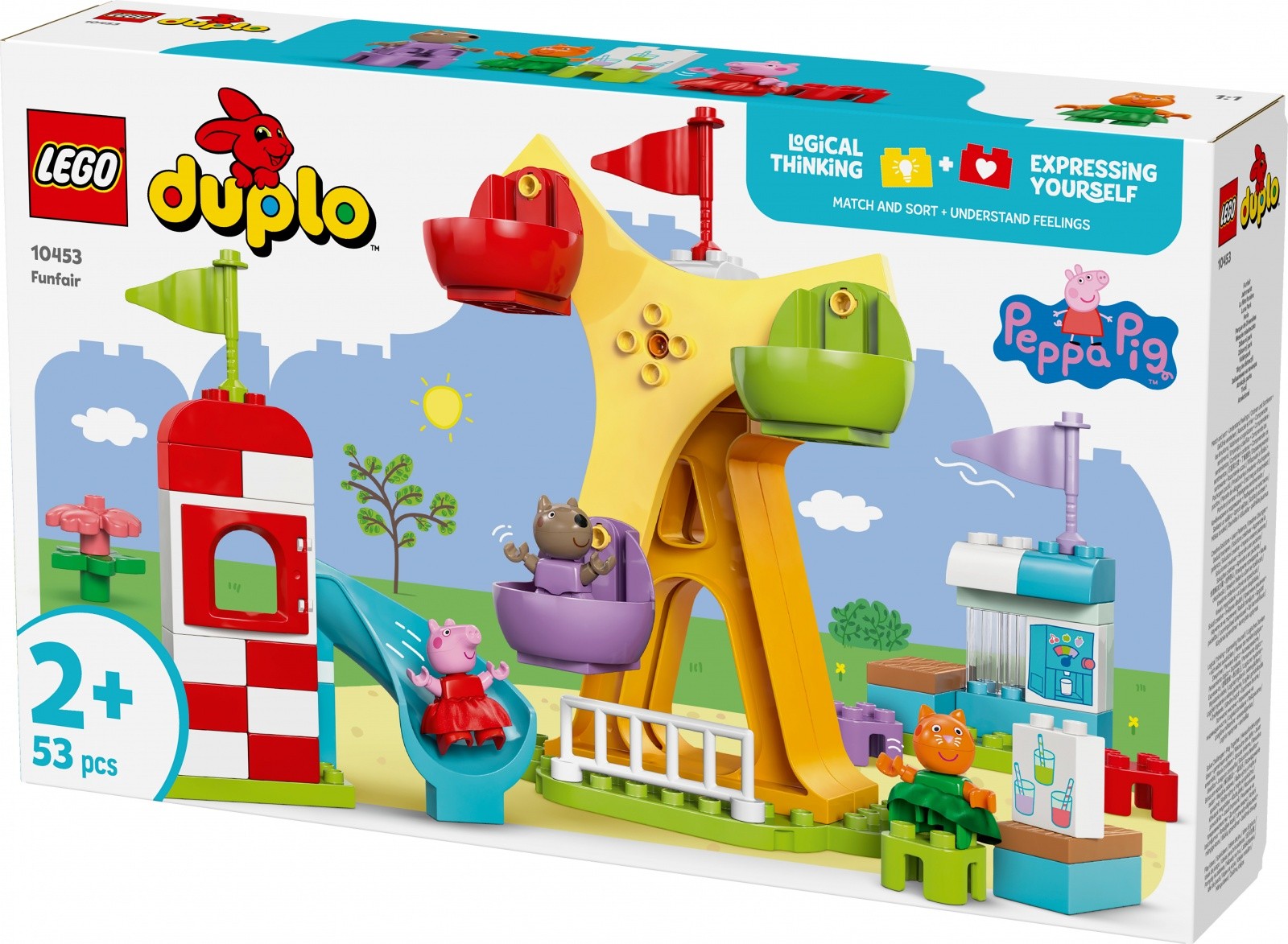 Kocke DUPLO Peppa Pig 10453 Zabaviščni park 2