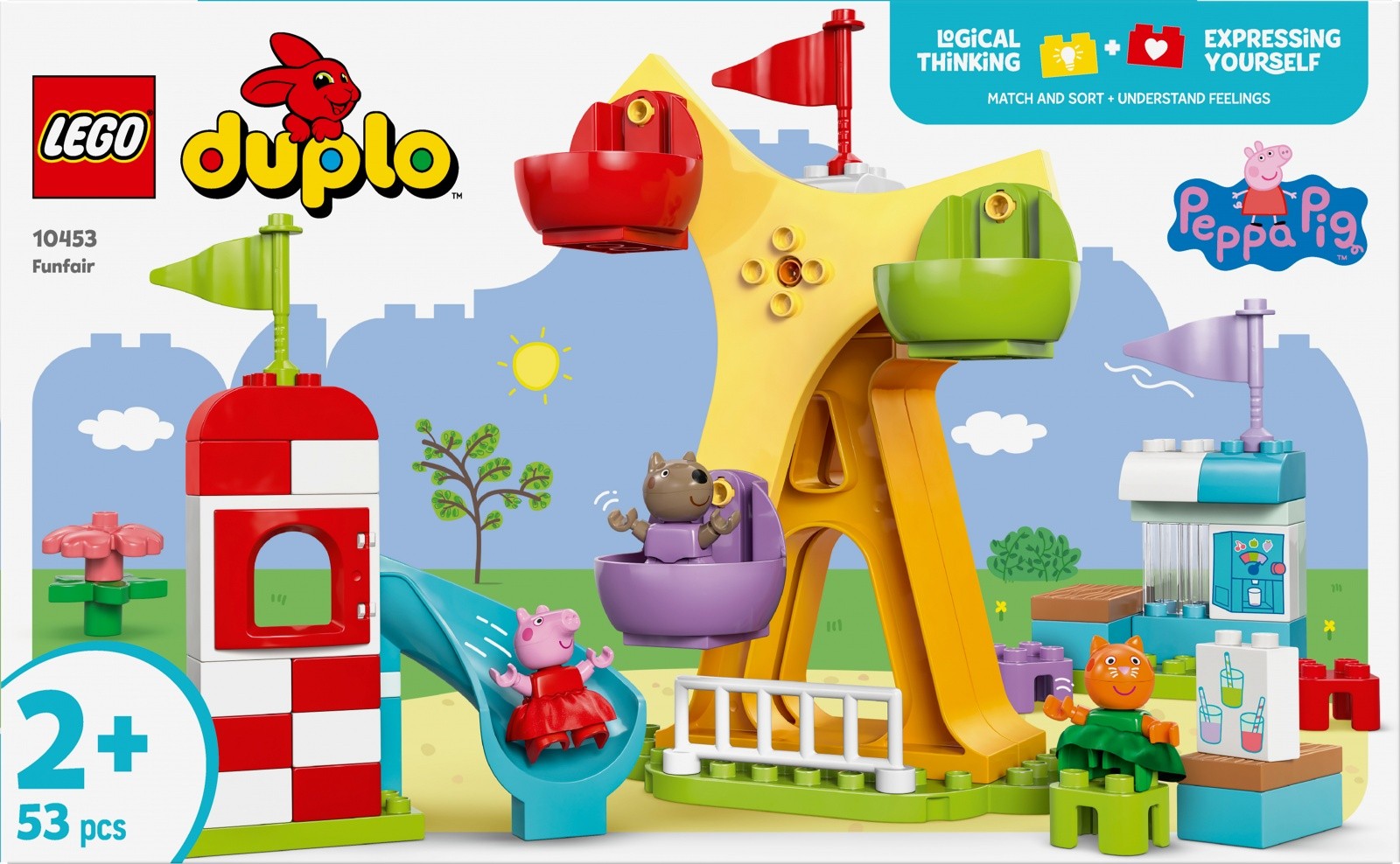 Kocke DUPLO Peppa Pig 10453 Zabaviščni park 3