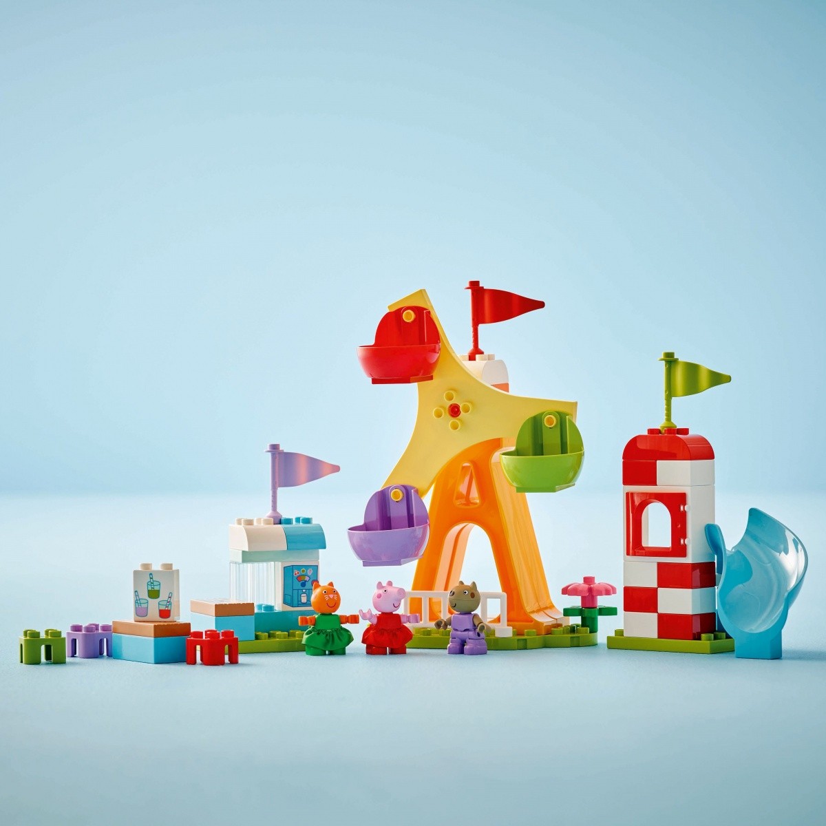 Kocke DUPLO Peppa Pig 10453 Zabaviščni park 7