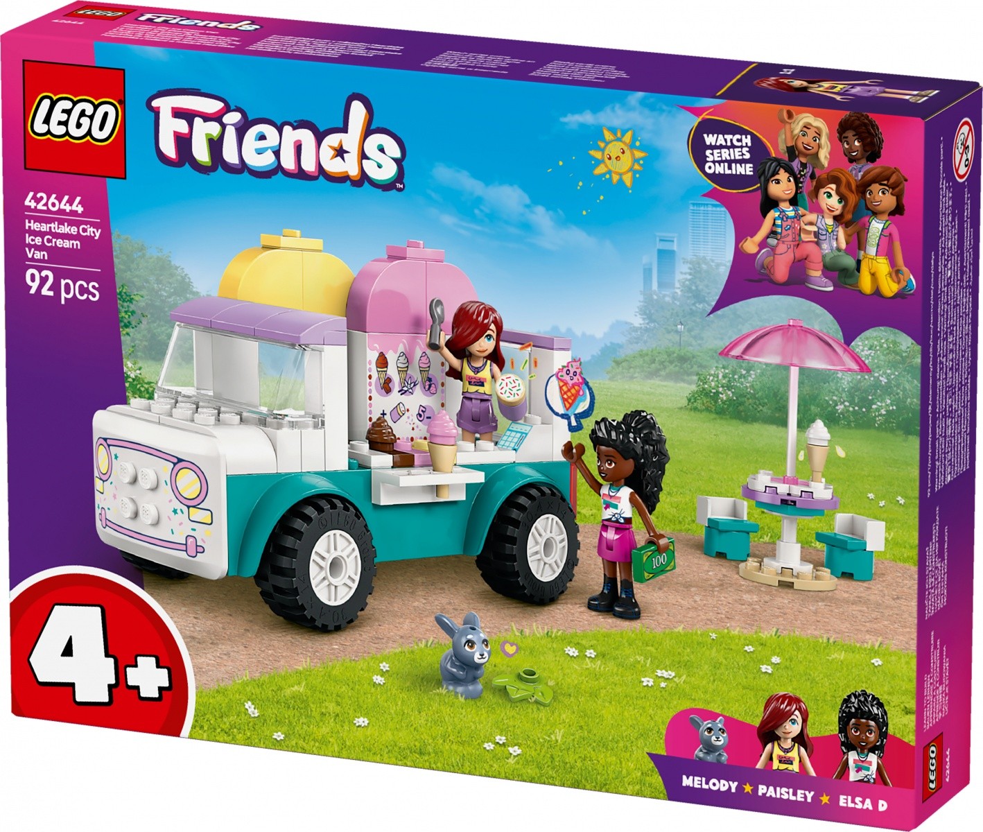 Kocke Friends 42644 Kombi s sladoledom v mestu Heartlake 2
