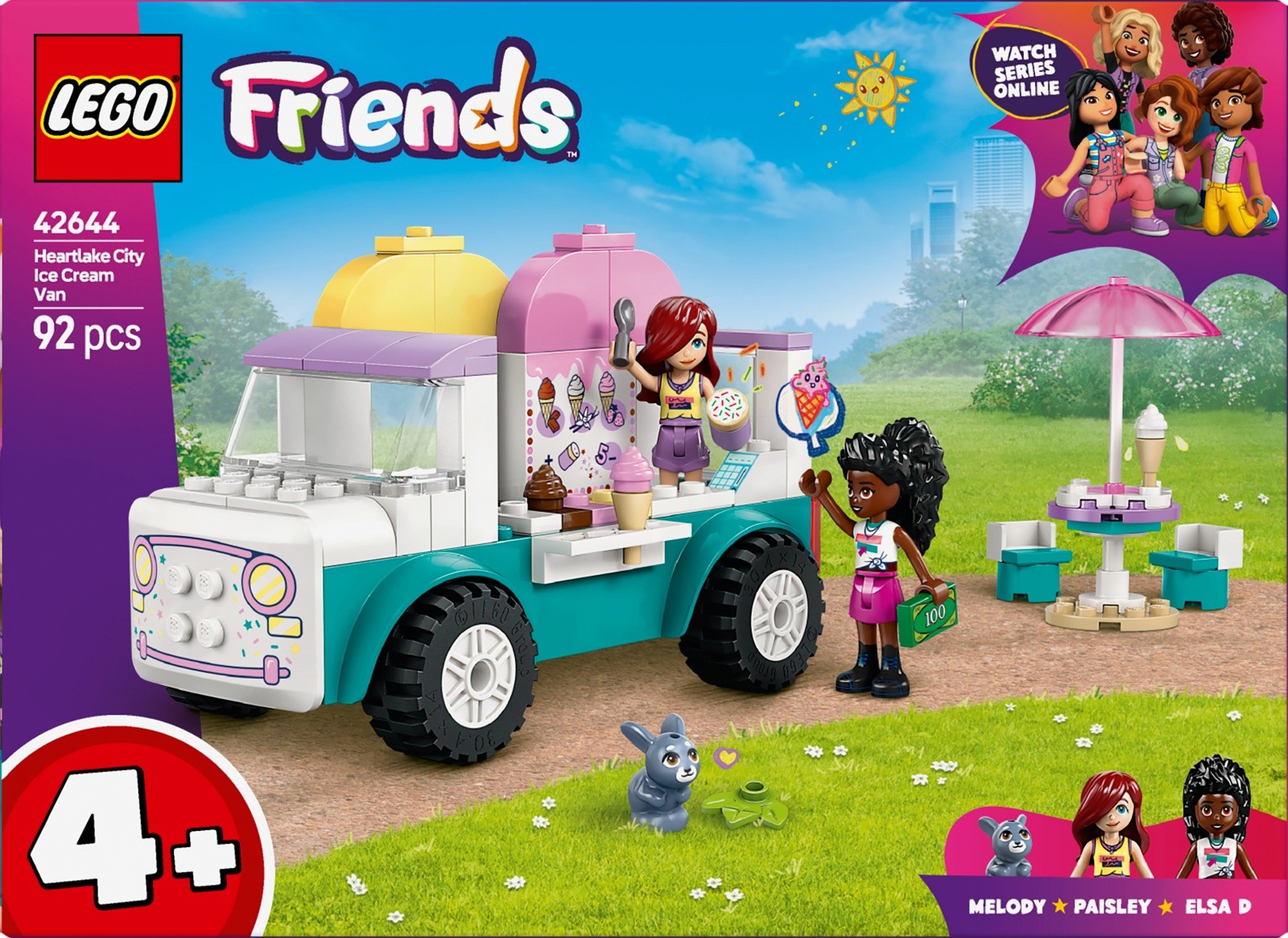 Kocke Friends 42644 Kombi s sladoledom v mestu Heartlake 3