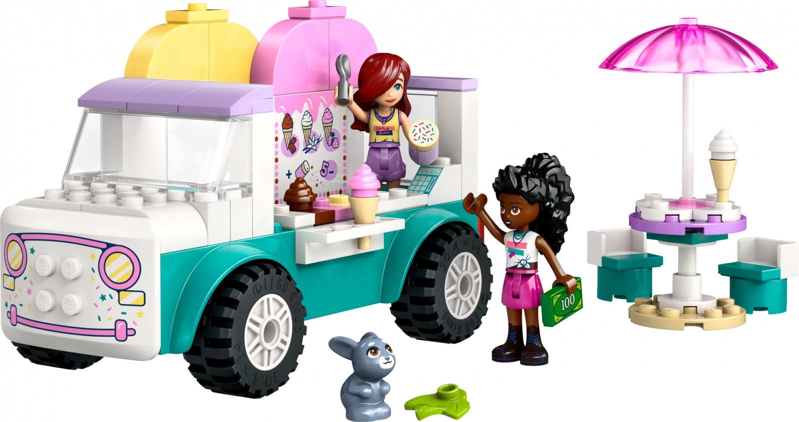 Kocke Friends 42644 Kombi s sladoledom v mestu Heartlake 4
