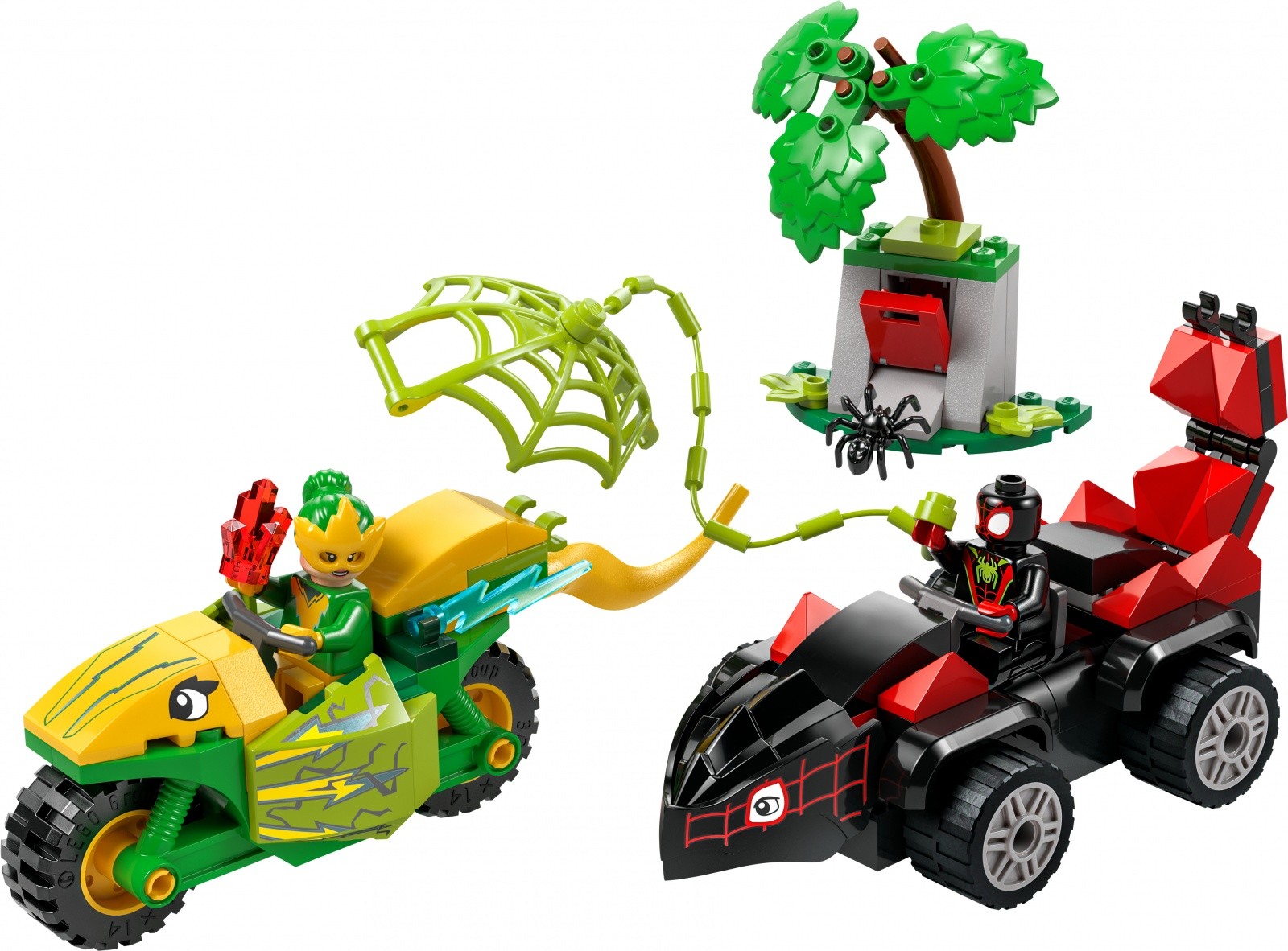 Kocke SPIDEY 11198 Spider-Manov lov na Electro v dino-vozilu 5