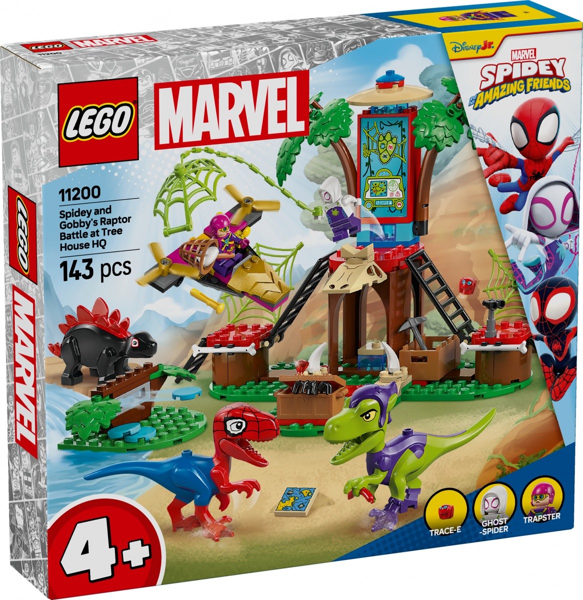 Kocke SPIDEY 11200 Spider-Manov in Gobbyjev boj pri koči na drevesu