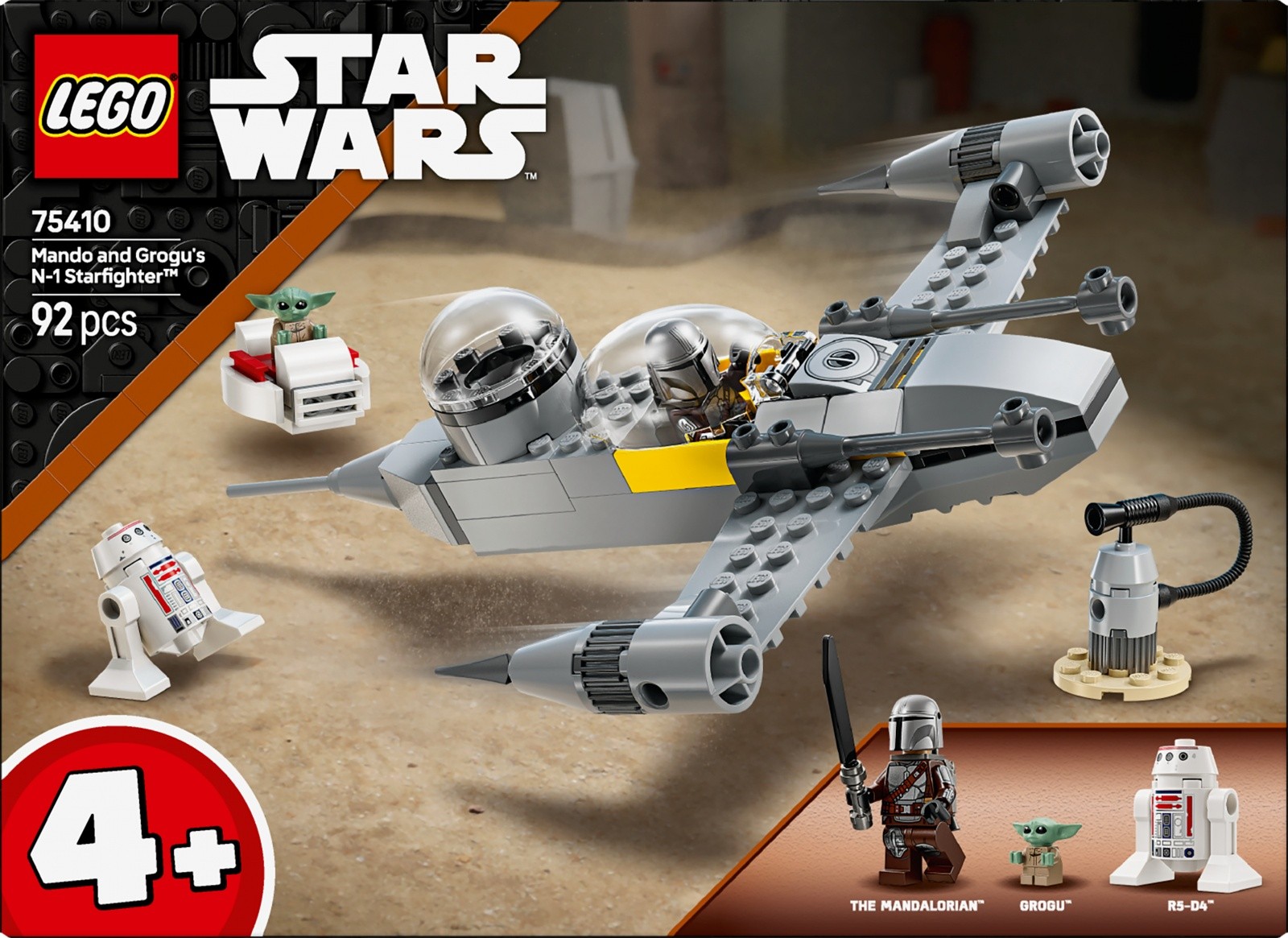 LEGO Star Wars 75410 Lovilec N-1, vesoljske ladje, kocke 3