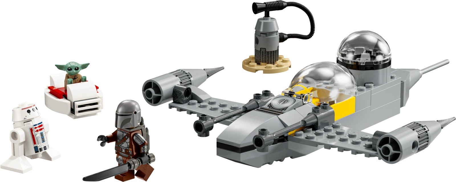 LEGO Star Wars 75410 Lovilec N-1, vesoljske ladje, kocke 5