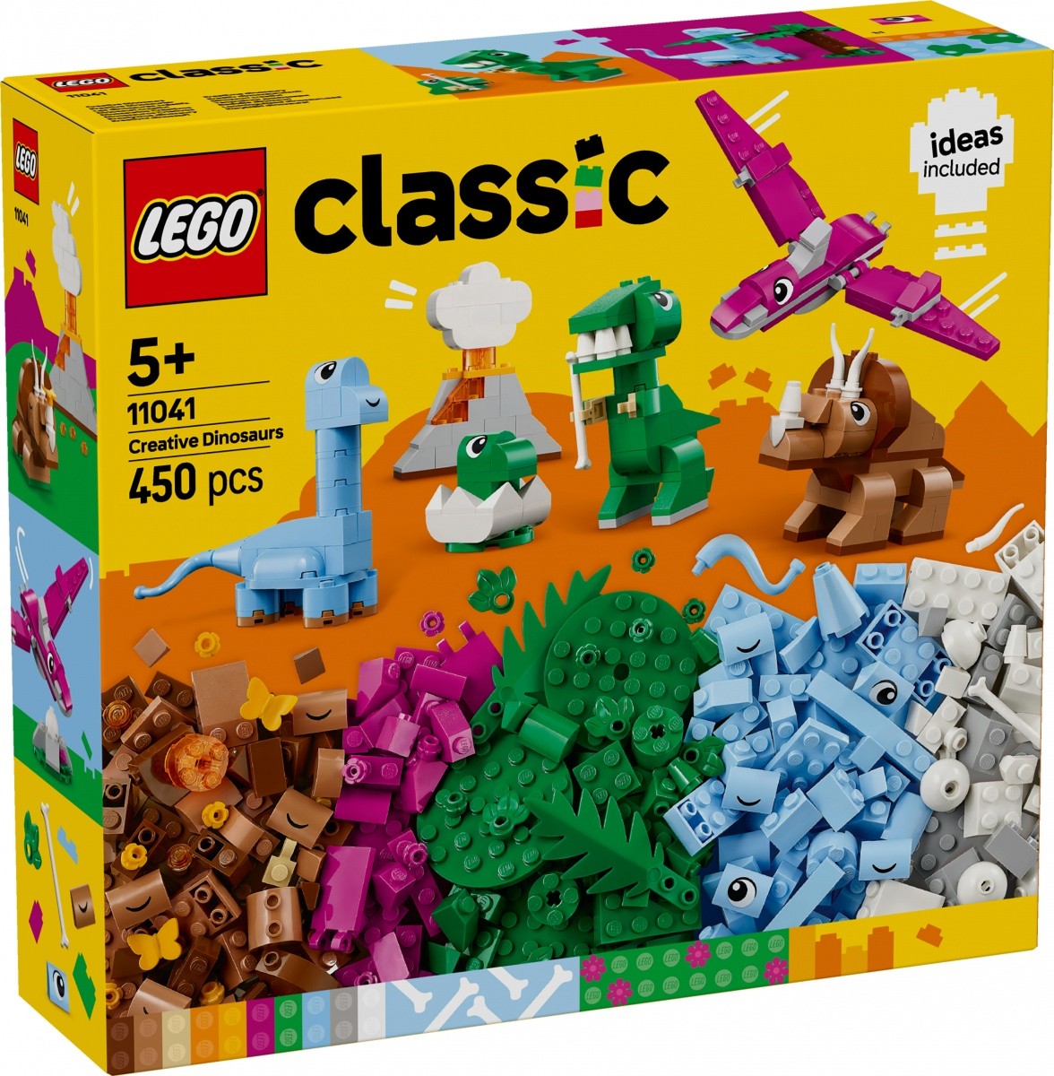 Kocke Classic 11041 Kreativni dinozavri
