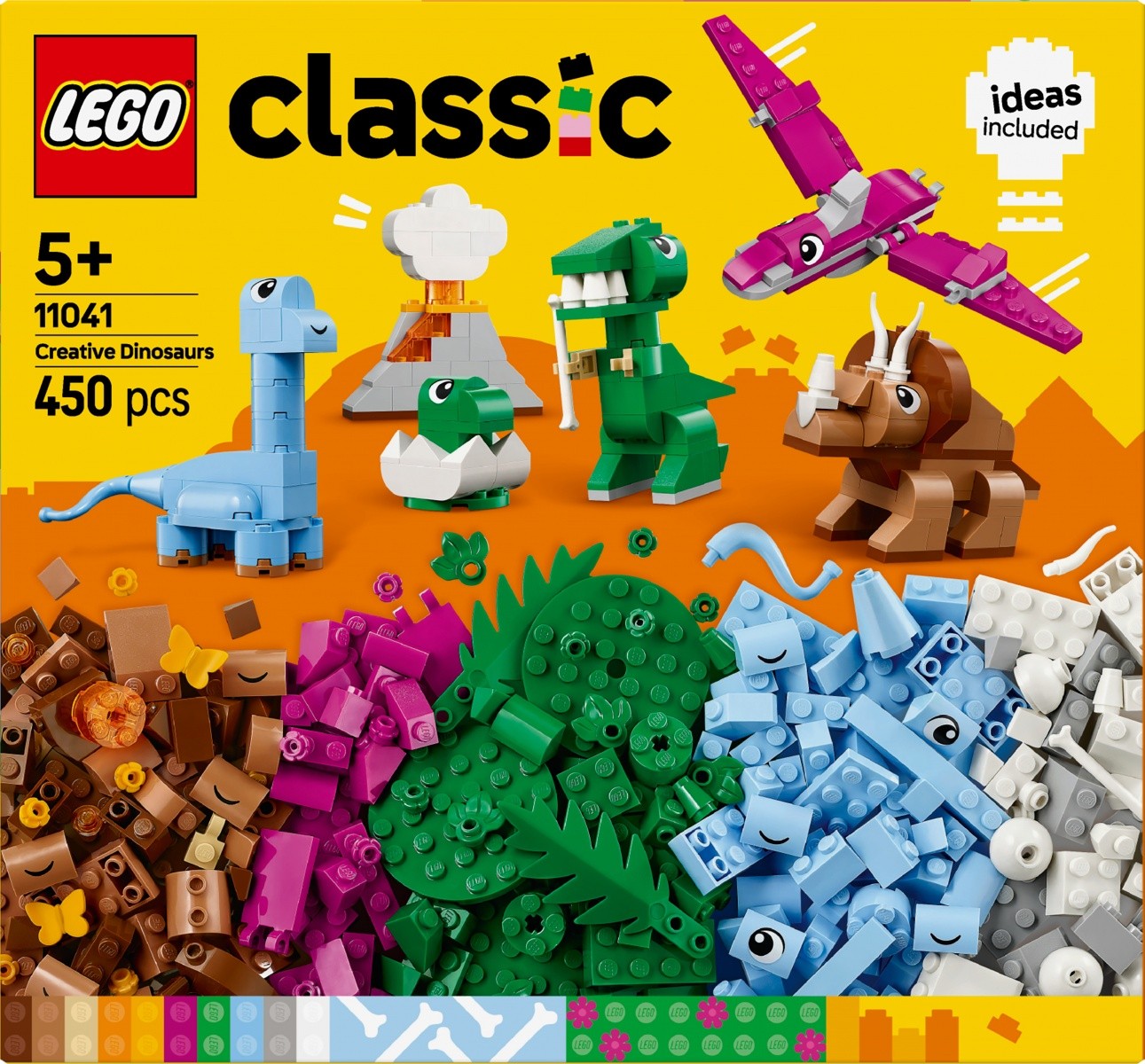 Kocke Classic 11041 Kreativni dinozavri 3