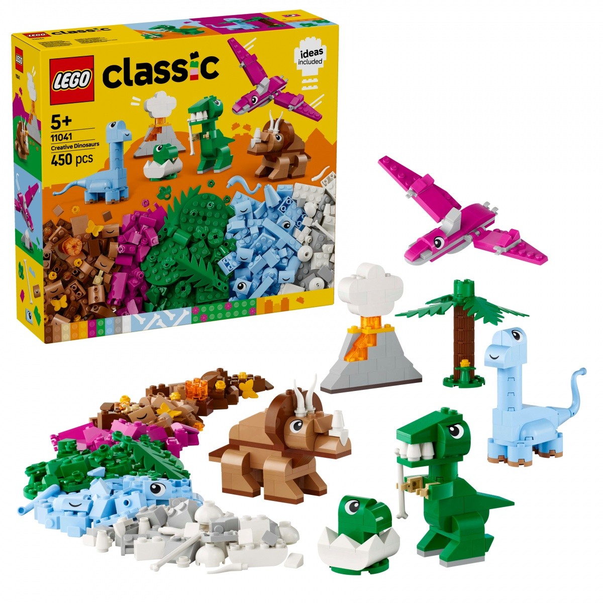 Kocke Classic 11041 Kreativni dinozavri 4