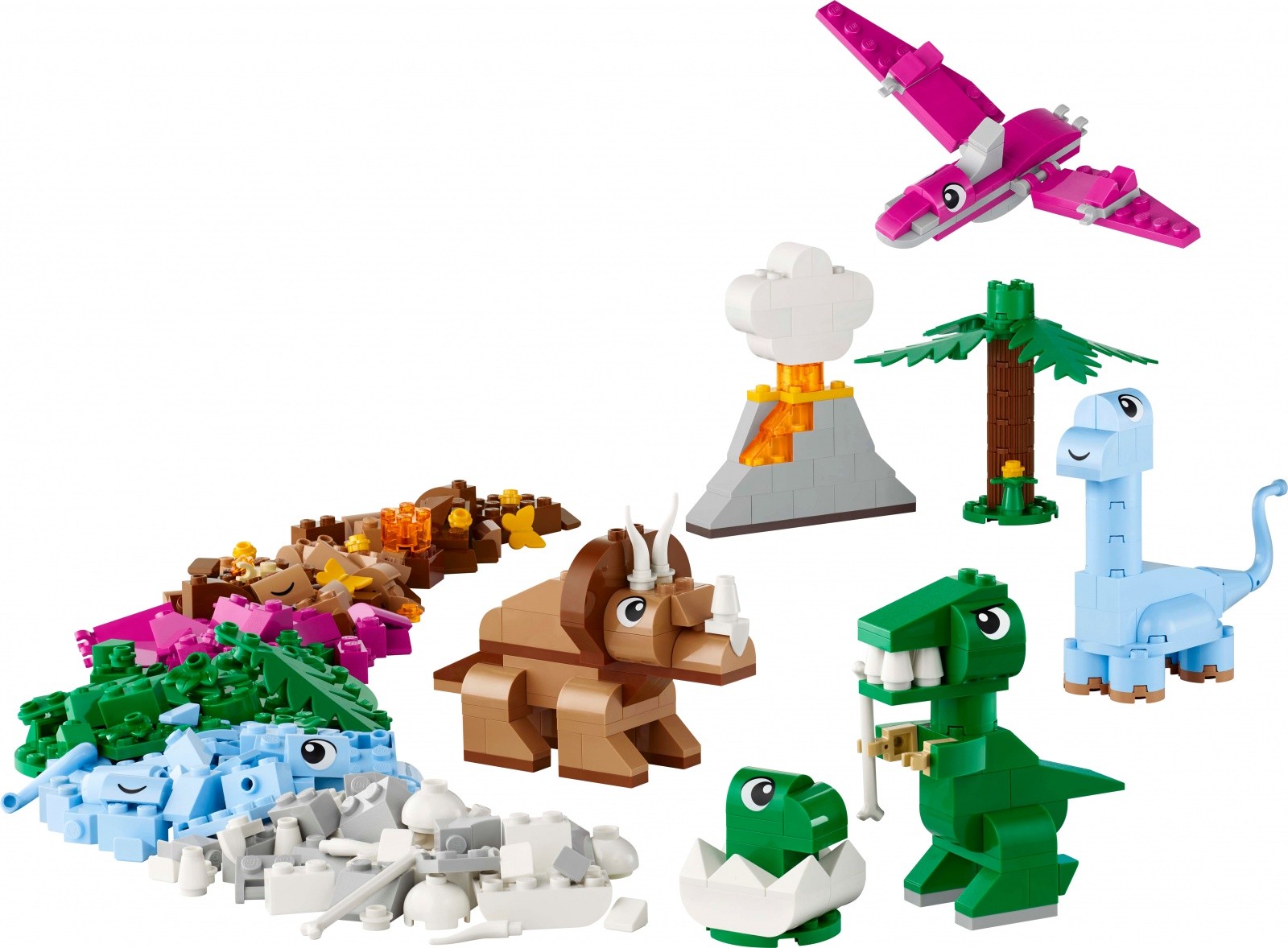 Kocke Classic 11041 Kreativni dinozavri 5