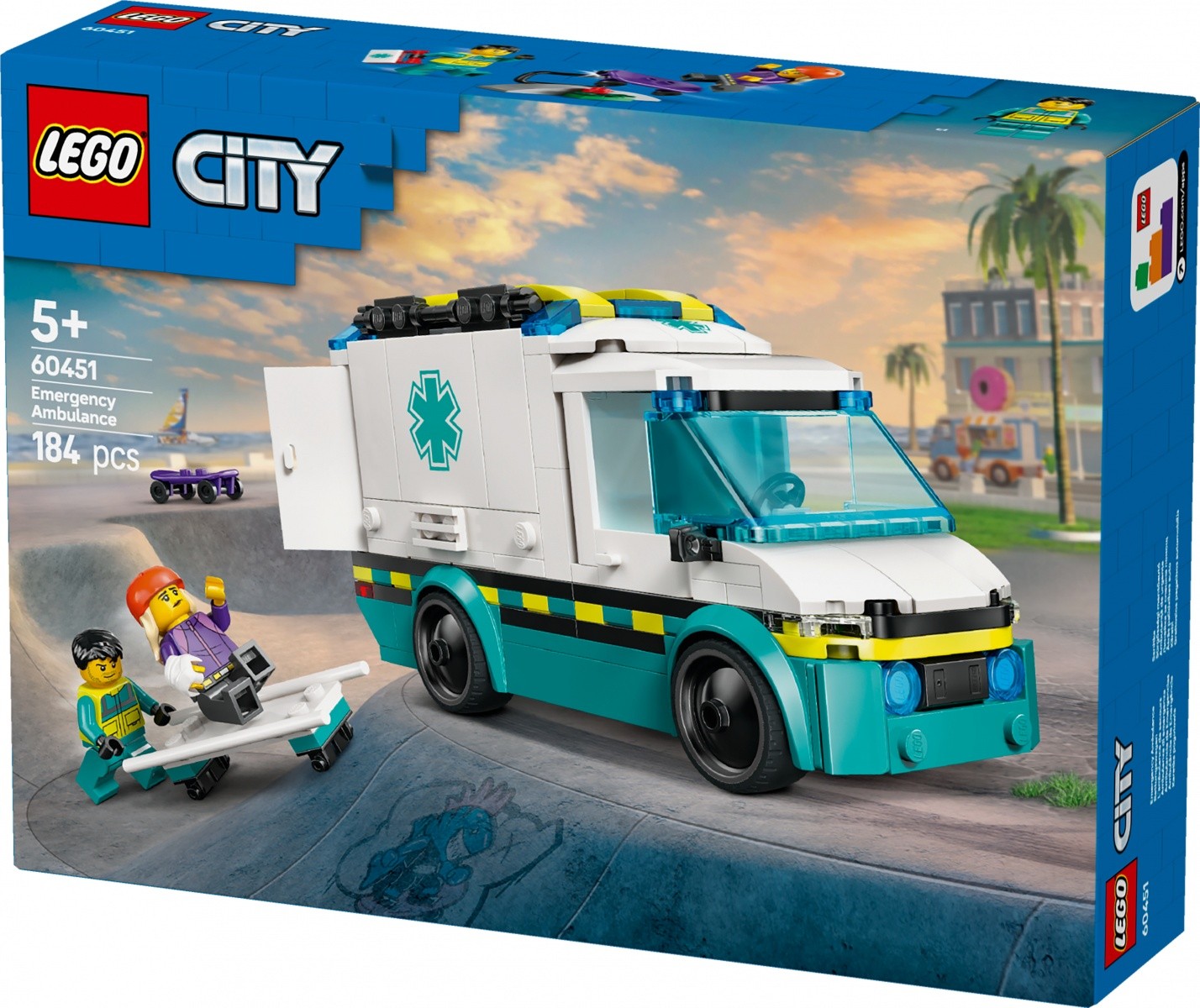 Kocke City 60451 Reševalna reševalna ekipa 2