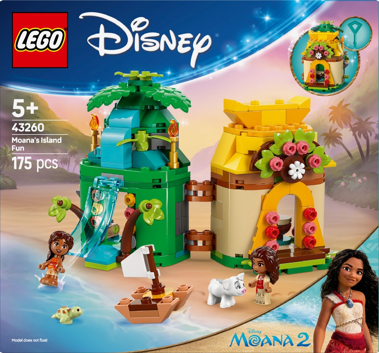 Kocke Disney 43260 Vaianine pustolovščine na otoku 2