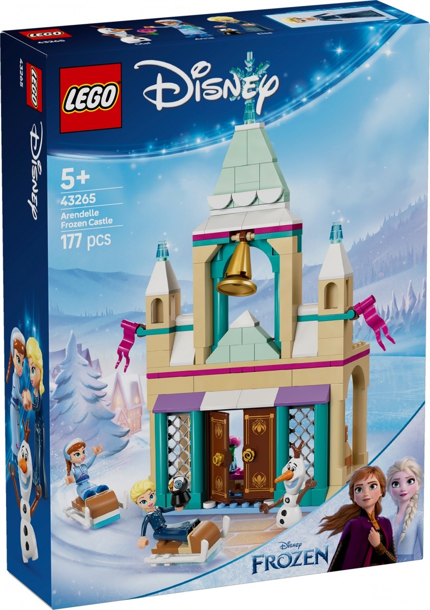 LEGO Disney 43265 Ledeno kraljestvo - Arendelle grad, kocke