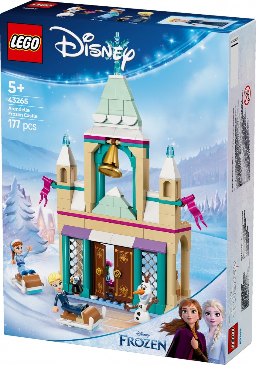 LEGO Disney 43265 Ledeno kraljestvo - Arendelle grad, kocke 2