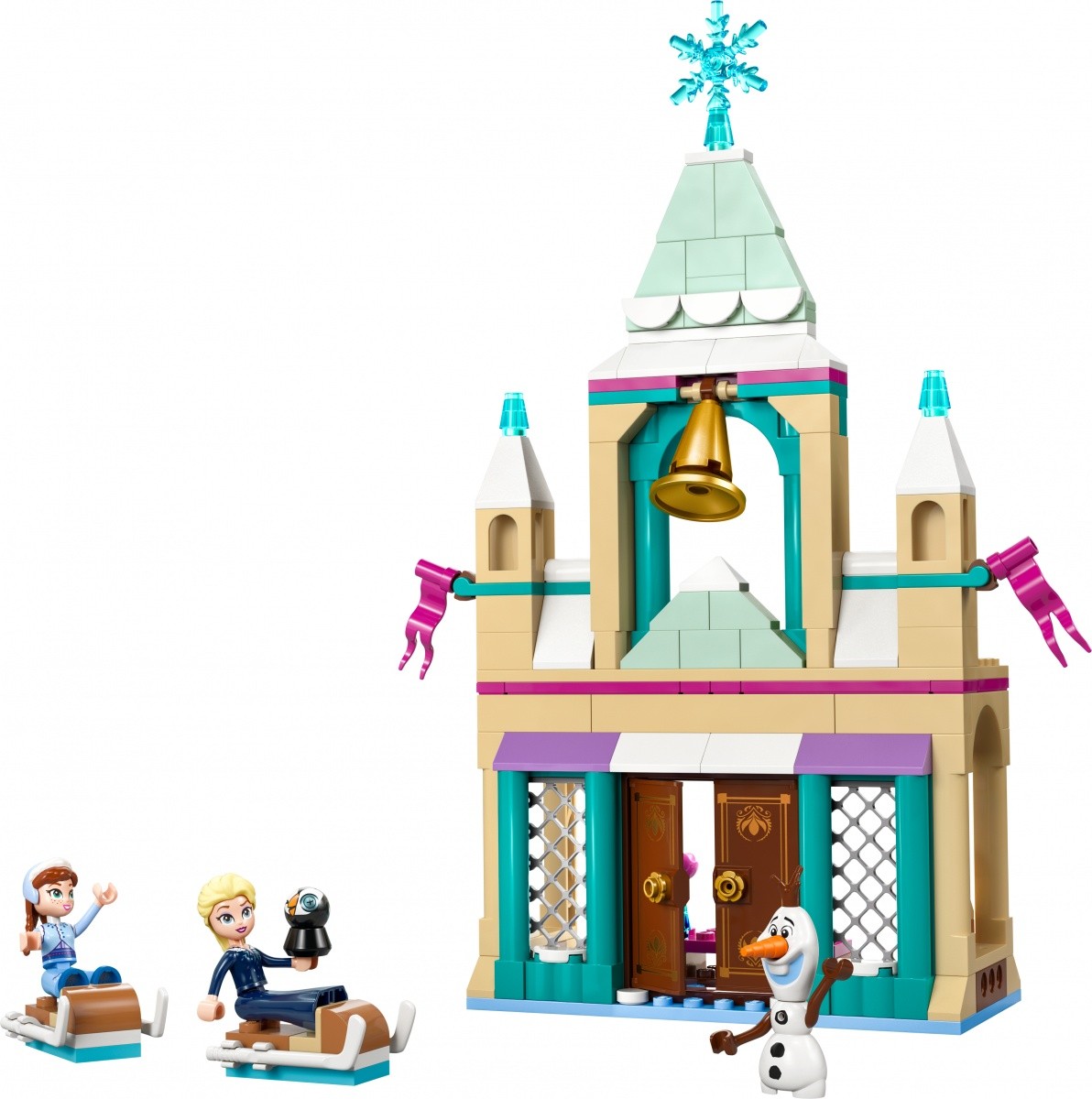LEGO Disney 43265 Ledeno kraljestvo - Arendelle grad, kocke 5