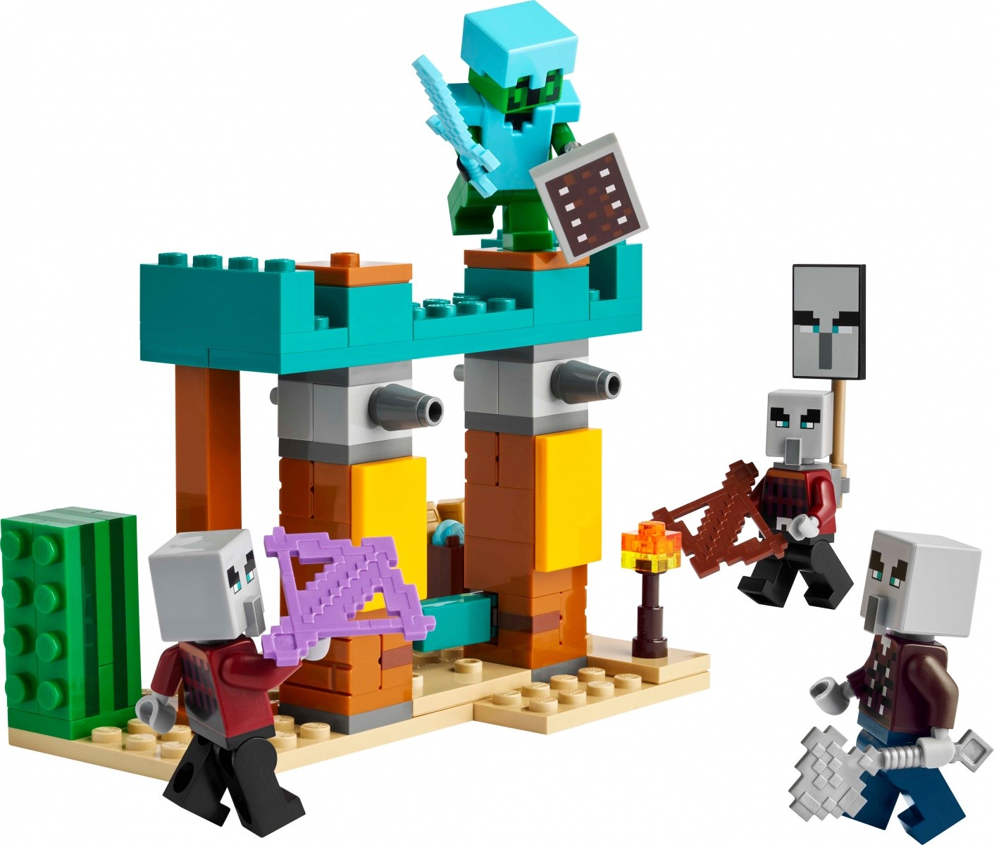 Kocke Minecraft 21267 Pustinjski patrulj 3