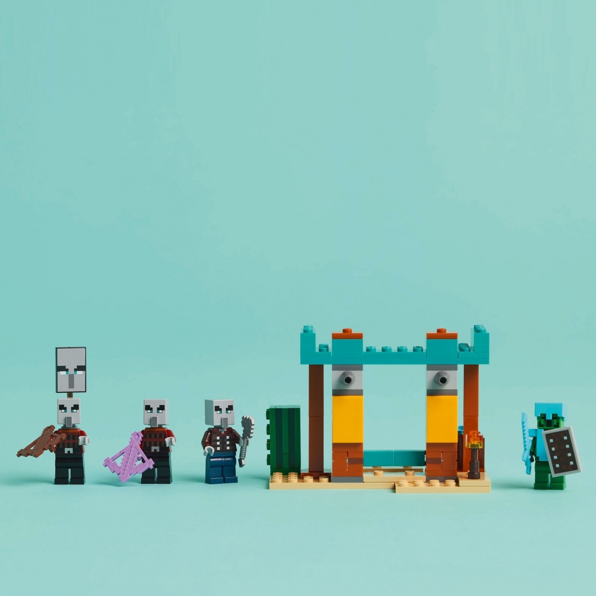 Kocke Minecraft 21267 Pustinjski patrulj 6