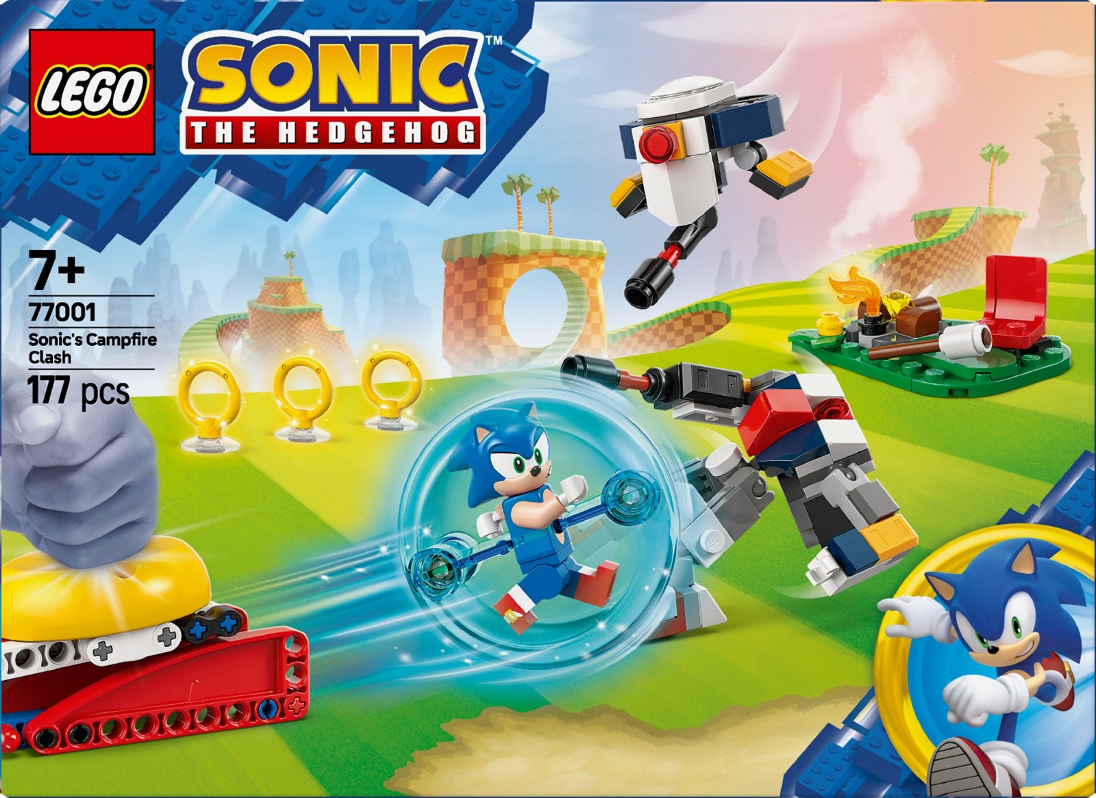 Kocke Sonic 77001 Sonic in Pustolovščina na kampiranju 3