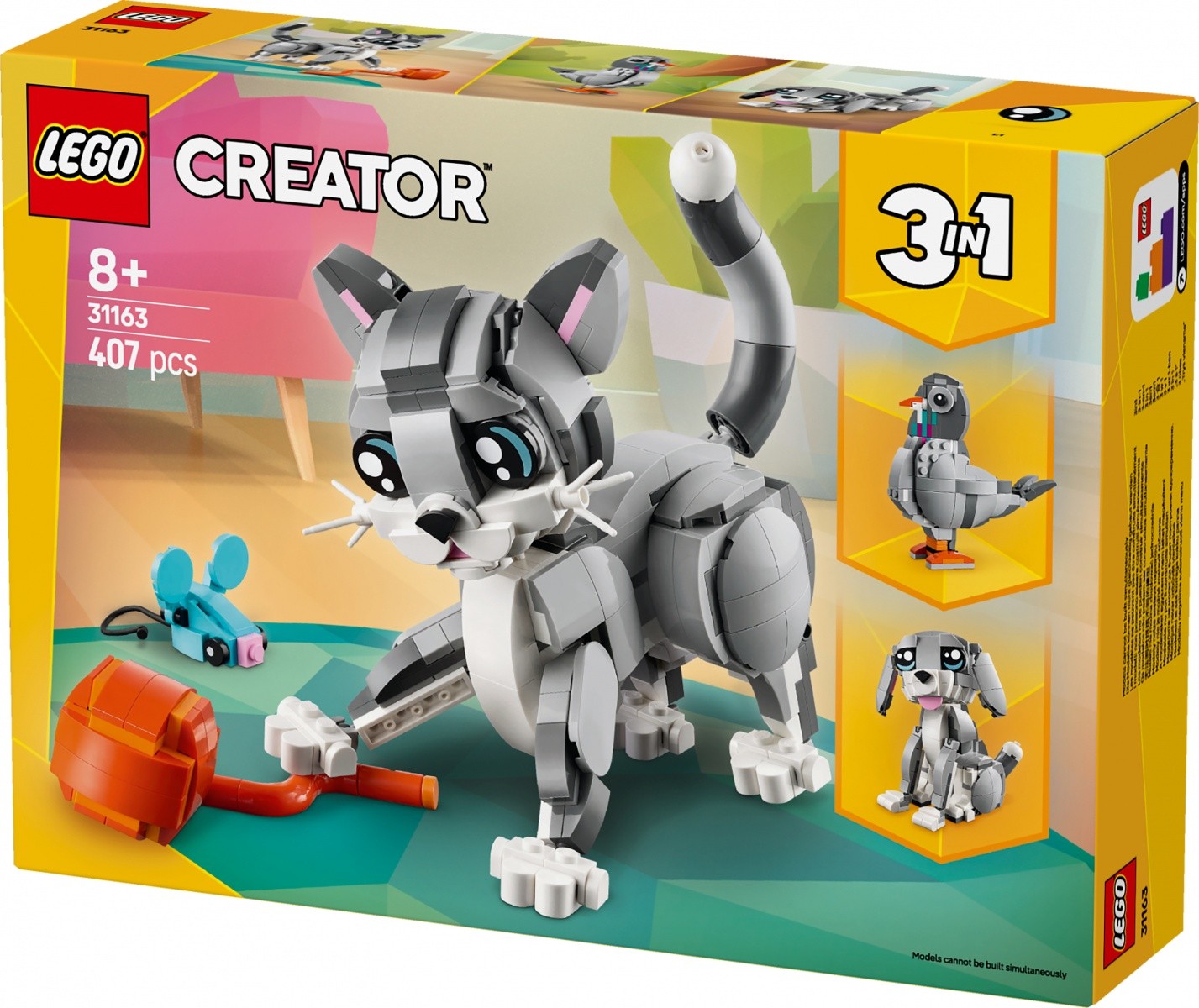 LEGO Creator 31163 Ljubek kužek, kocke 2