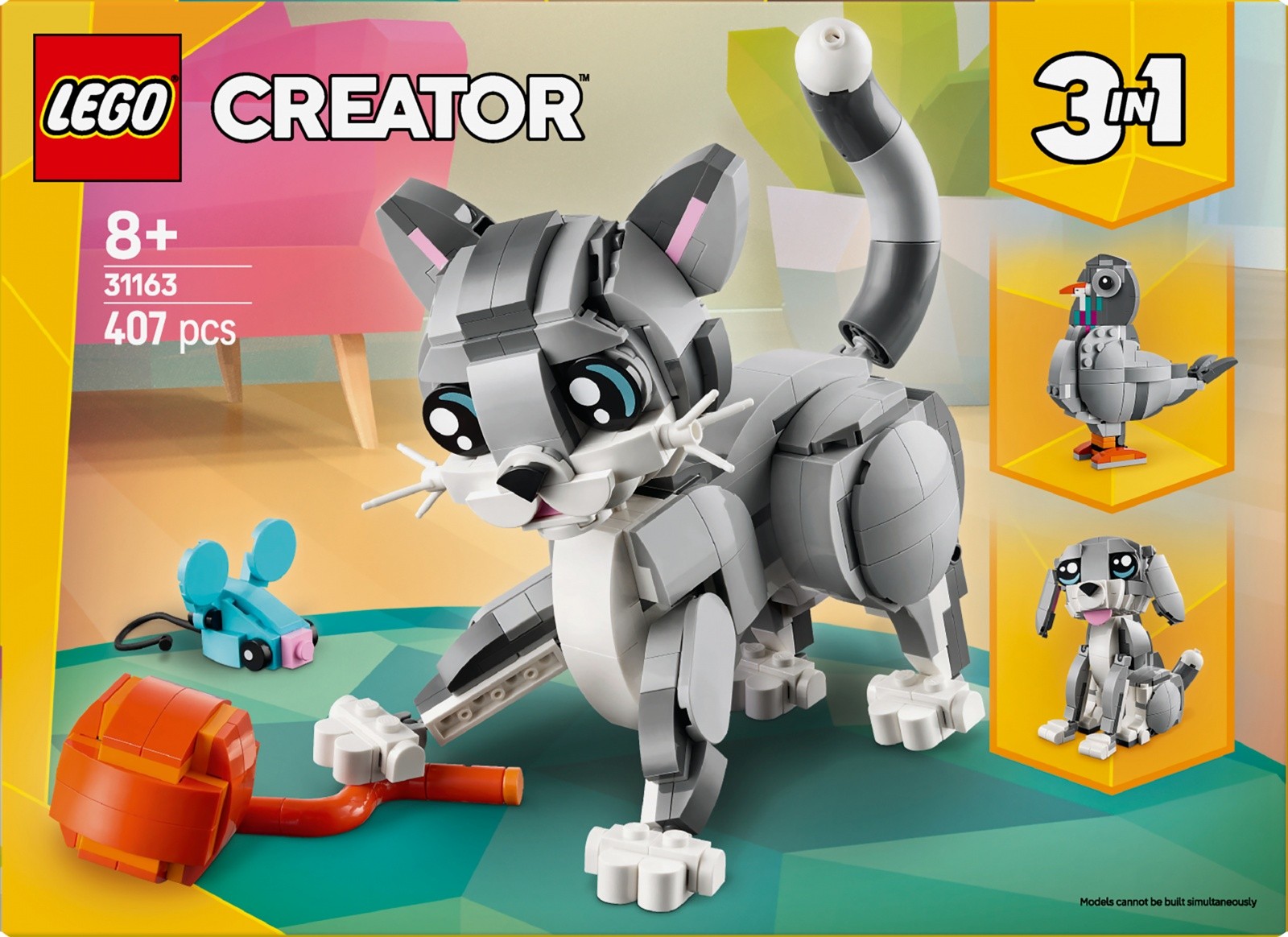 LEGO Creator 31163 Ljubek kužek, kocke 3