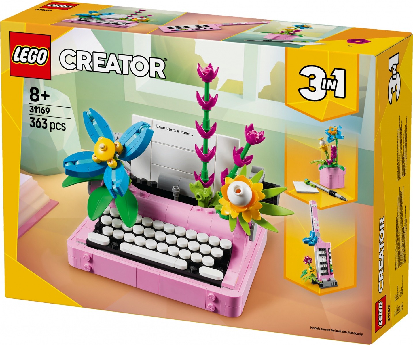Kocke Creator 31169 Pralni stroj s cvetjem 2