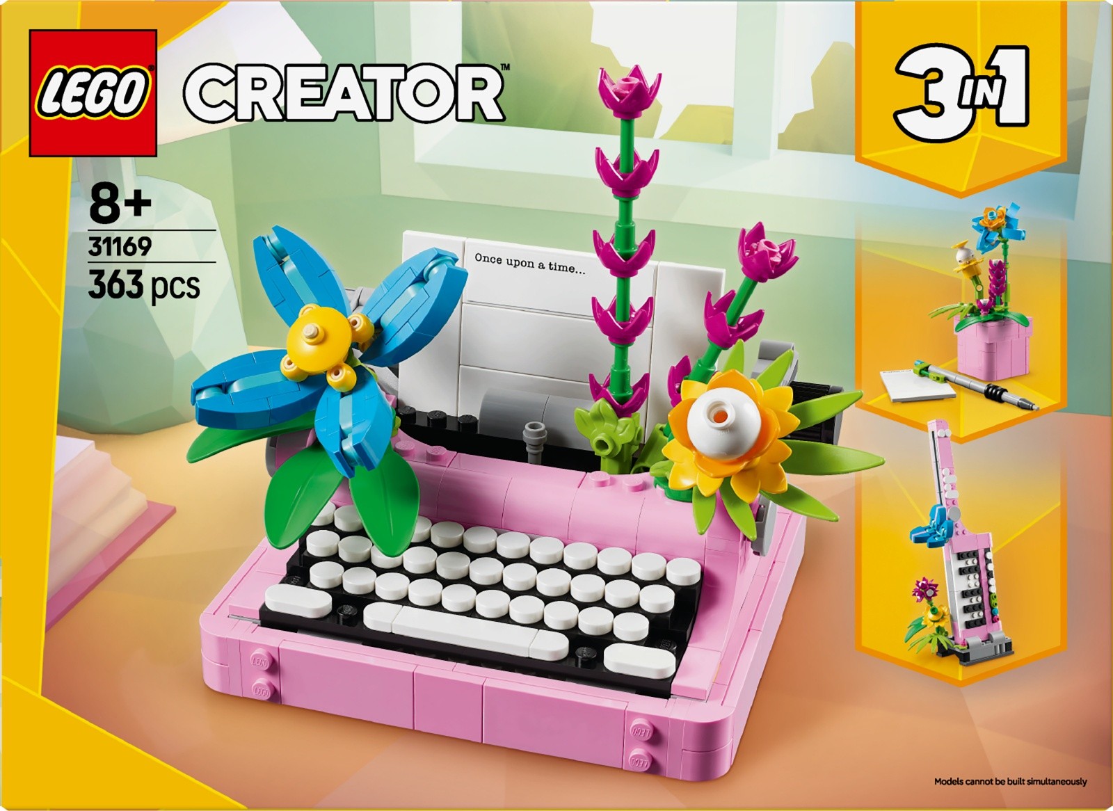 Kocke Creator 31169 Pralni stroj s cvetjem 3