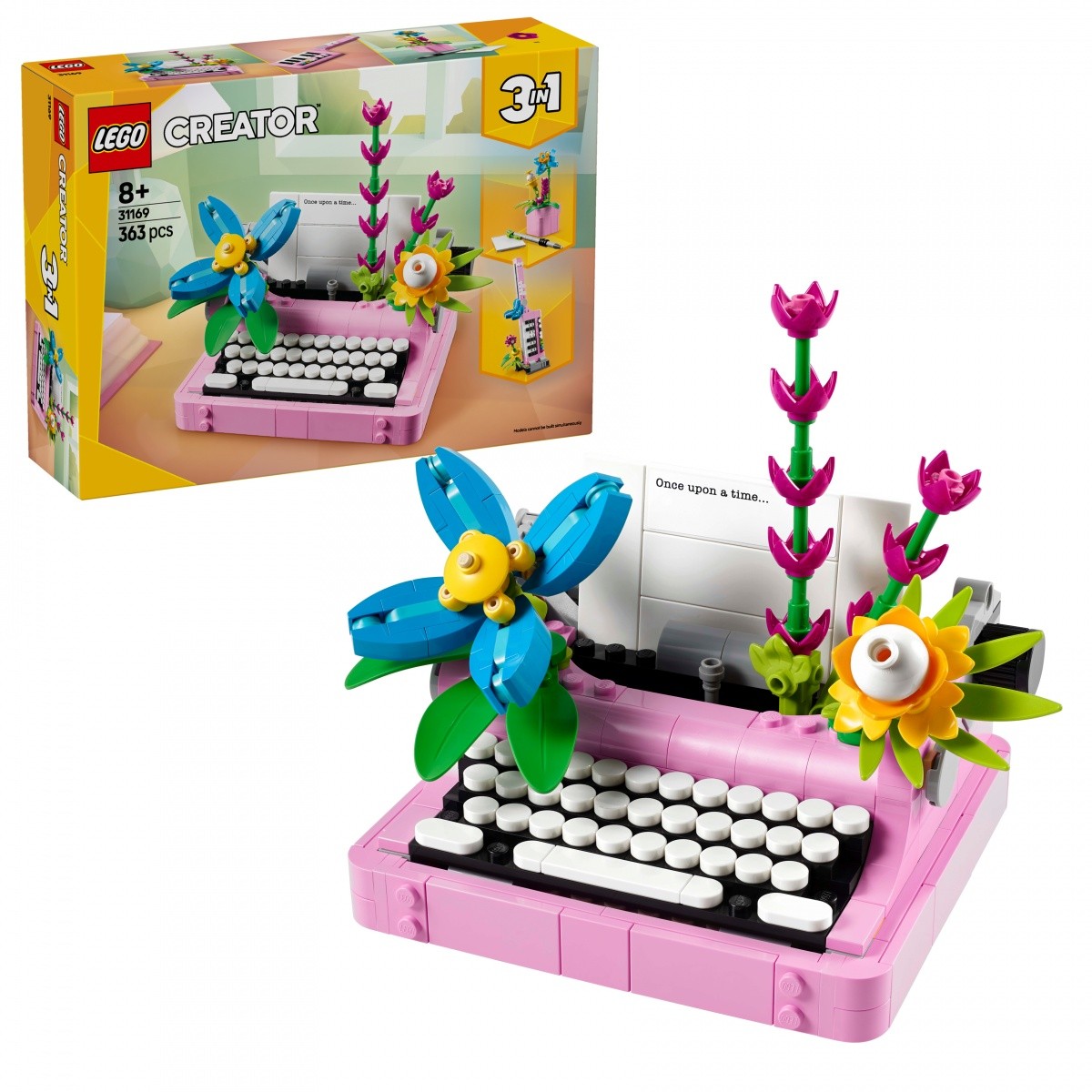 Kocke Creator 31169 Pralni stroj s cvetjem 4