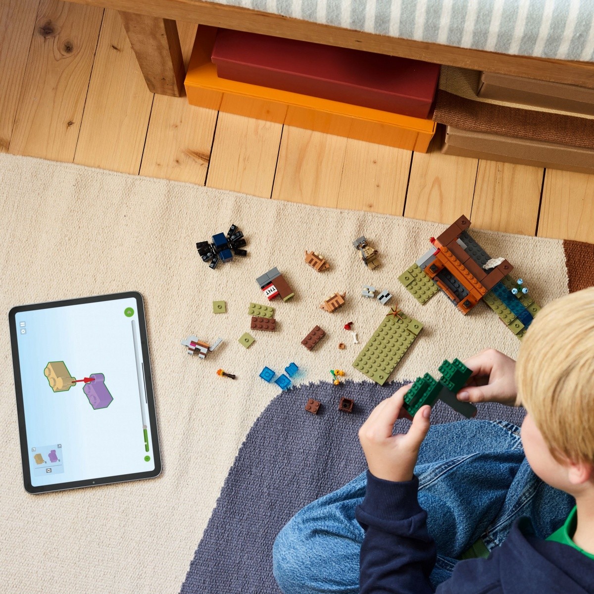 LEGO Minecraft 21269 "Wyprawa do pancernikowej kopalni" komplet 5