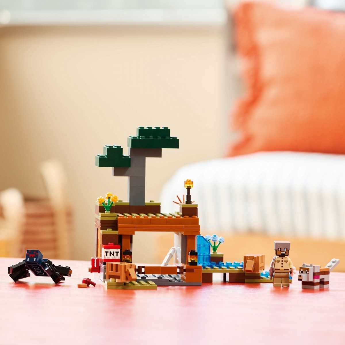 LEGO Minecraft 21269 "Wyprawa do pancernikowej kopalni" komplet 7