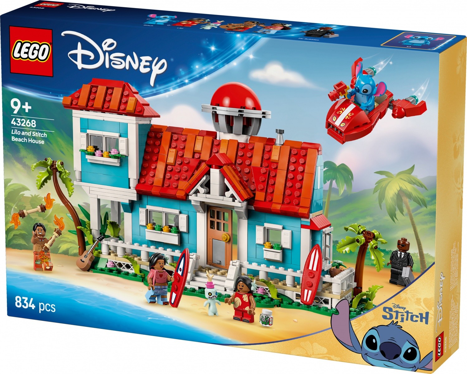 Kocke Disney 43268 Lilo & Stitchov obalni domek 2