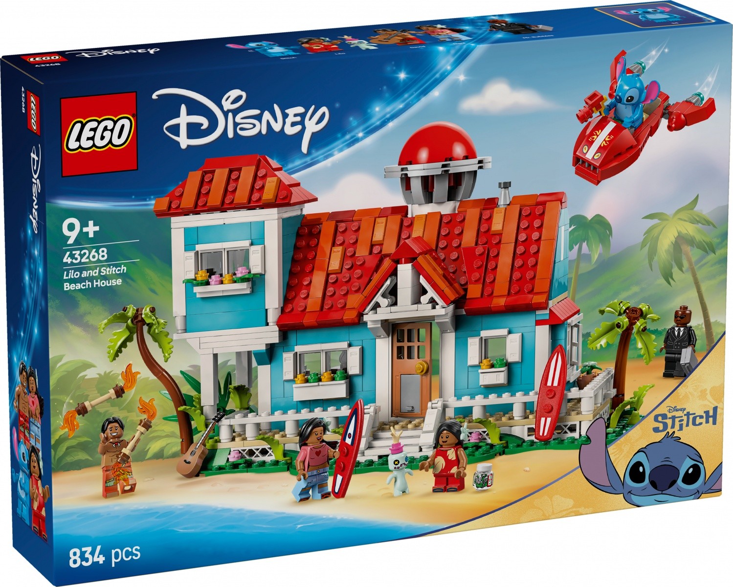 Kocke Disney 43268 Lilo & Stitchov obalni domek