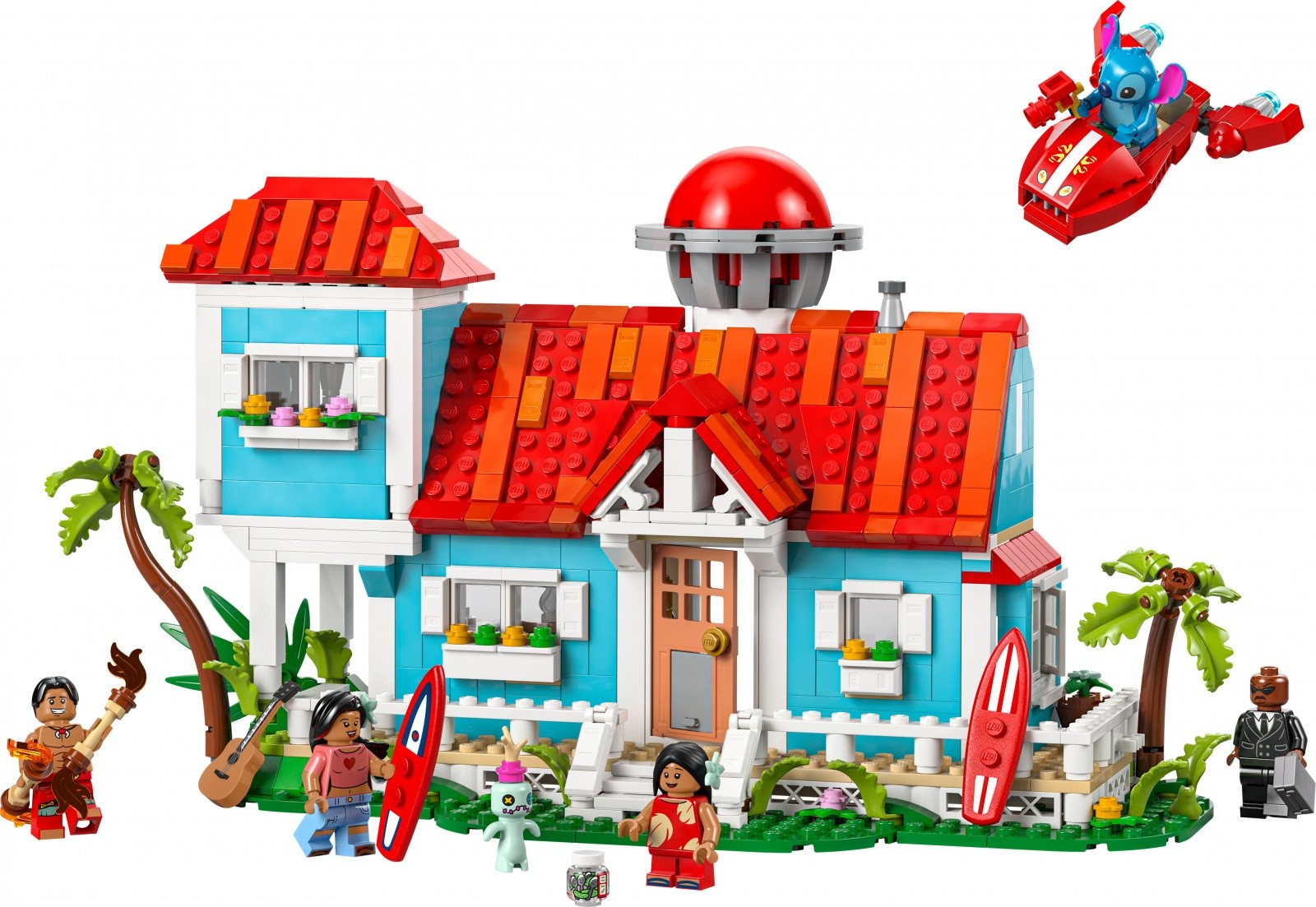 Kocke Disney 43268 Lilo & Stitchov obalni domek 3