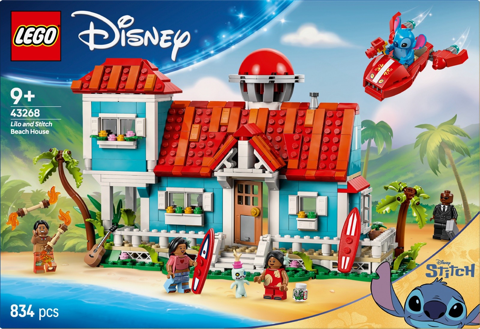 Kocke Disney 43268 Lilo & Stitchov obalni domek 5